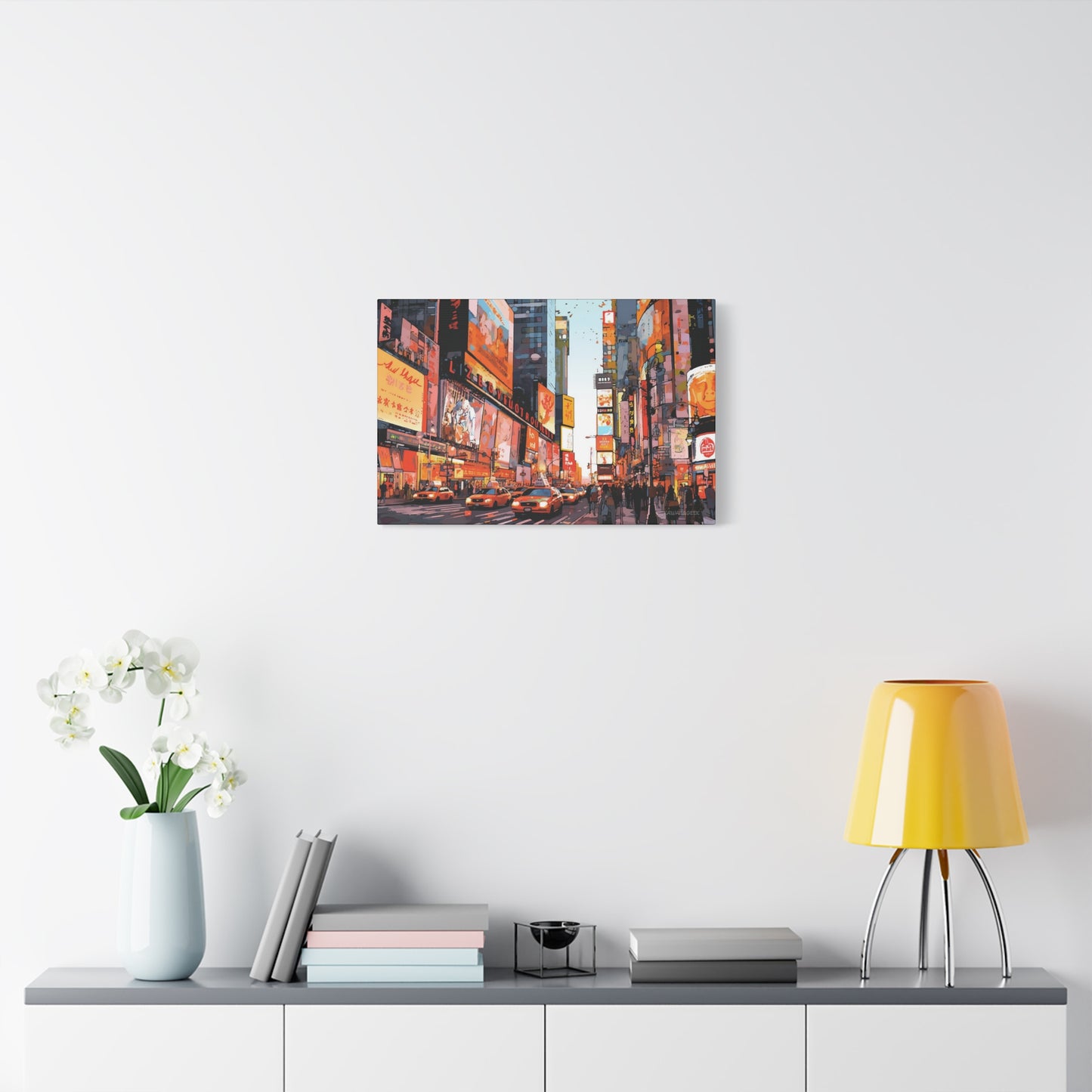 New York City Streets Canvas - Immerse Yourself in the Vibrant Urban Energy
