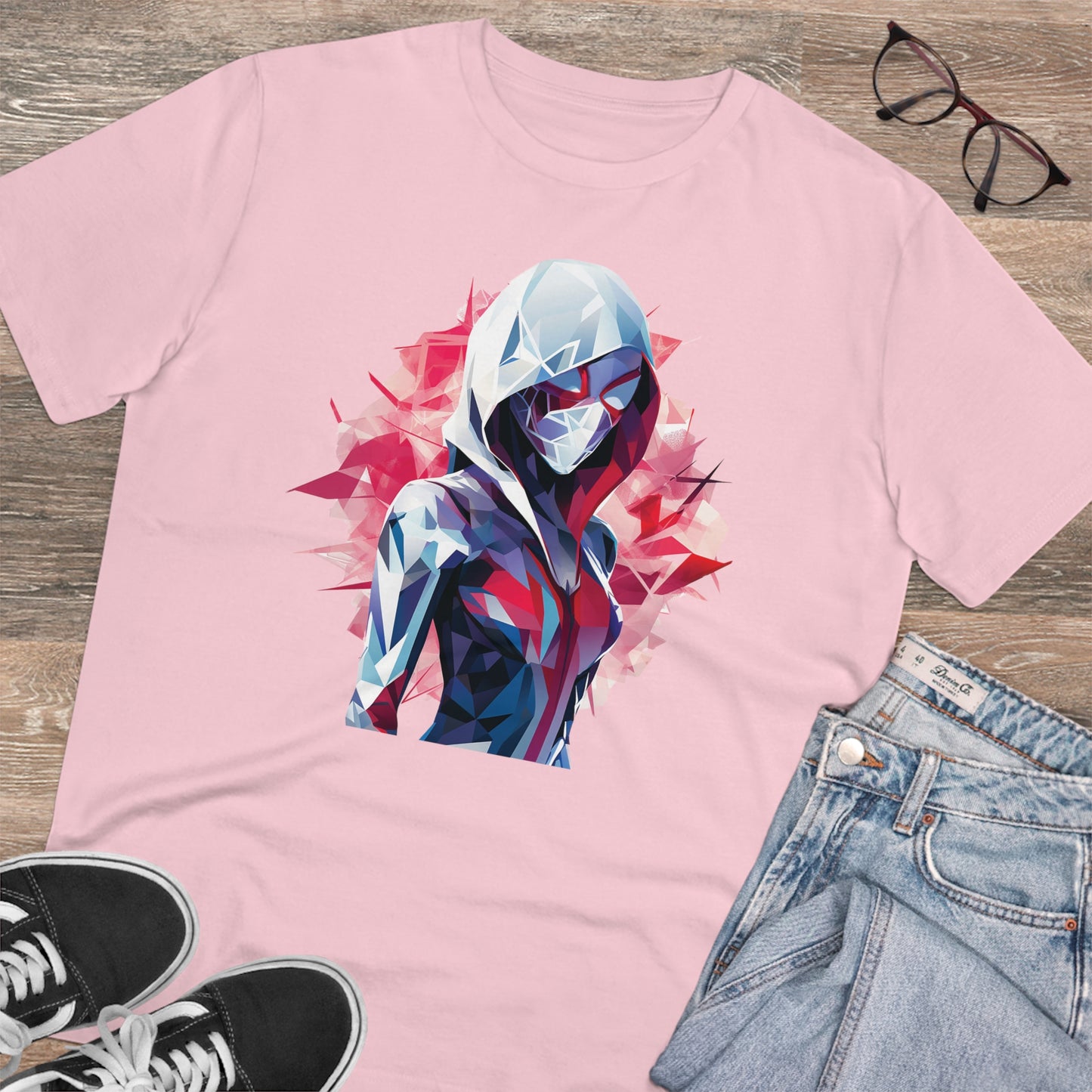 Spider Gwen Stacy T-Shirt - Eco-Friendly Fashion with Superhero Flair