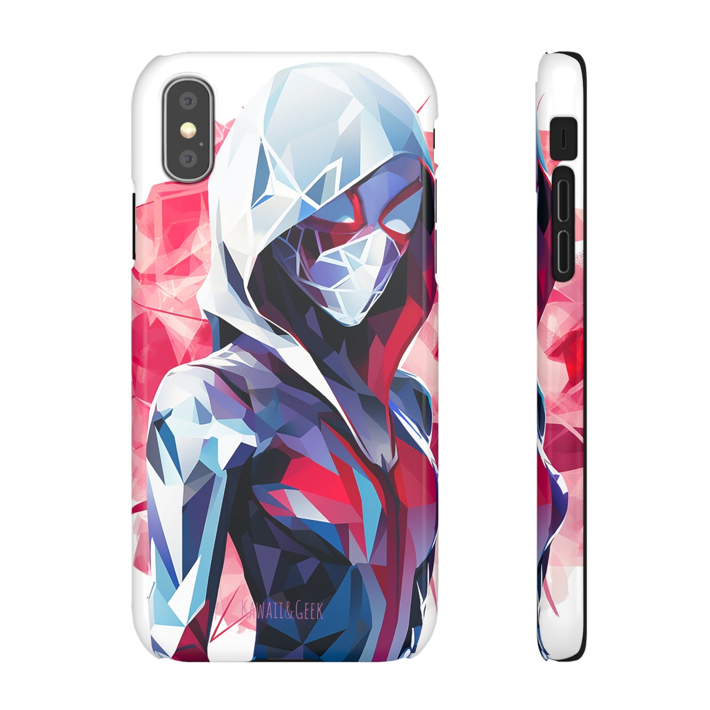 Spider Gwen Stacy Phone Case - Add Some Geometric and Heroic Style to Your Phone - Miles Morales