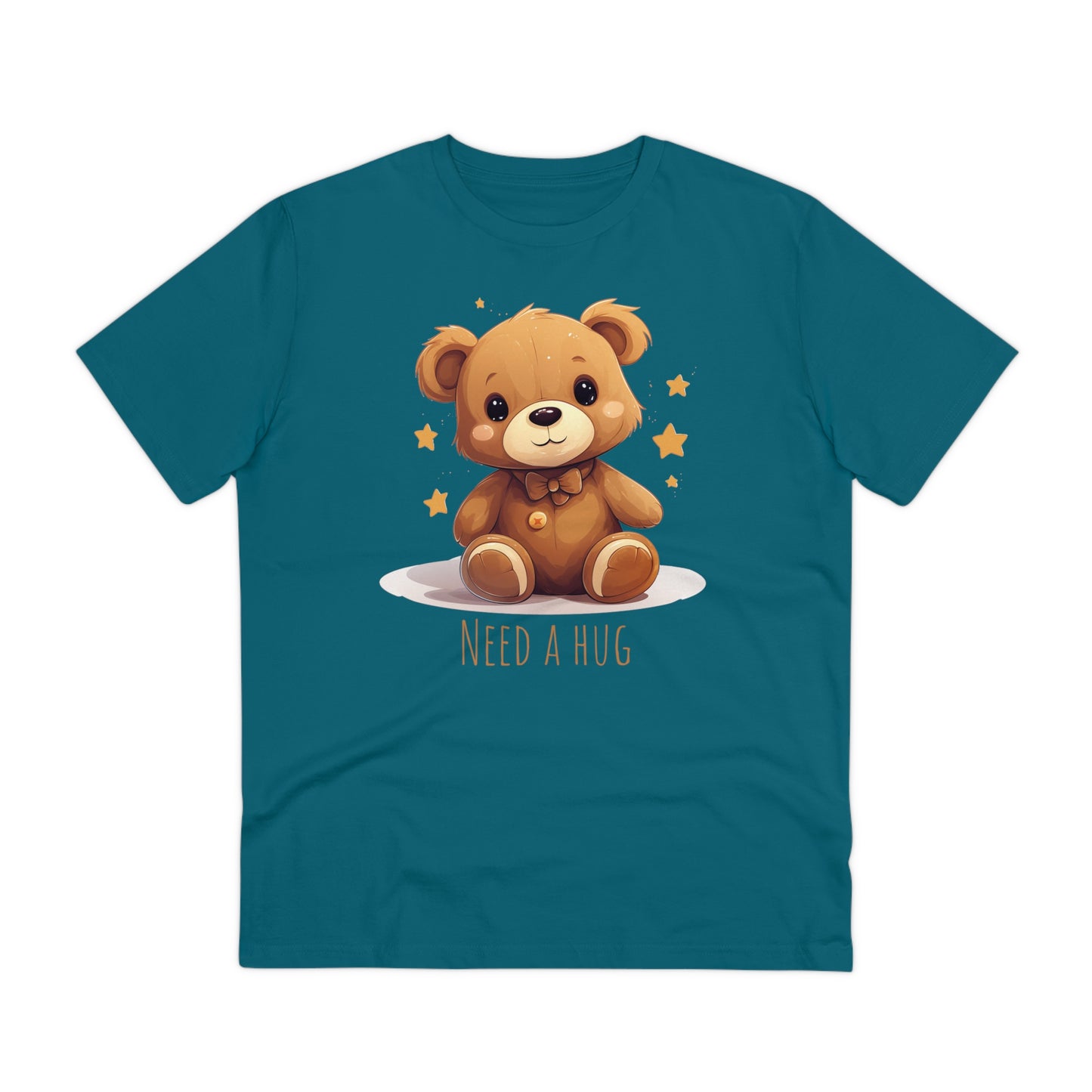 Eco-Friendly "Need a Hug" Teddy Bear Tee