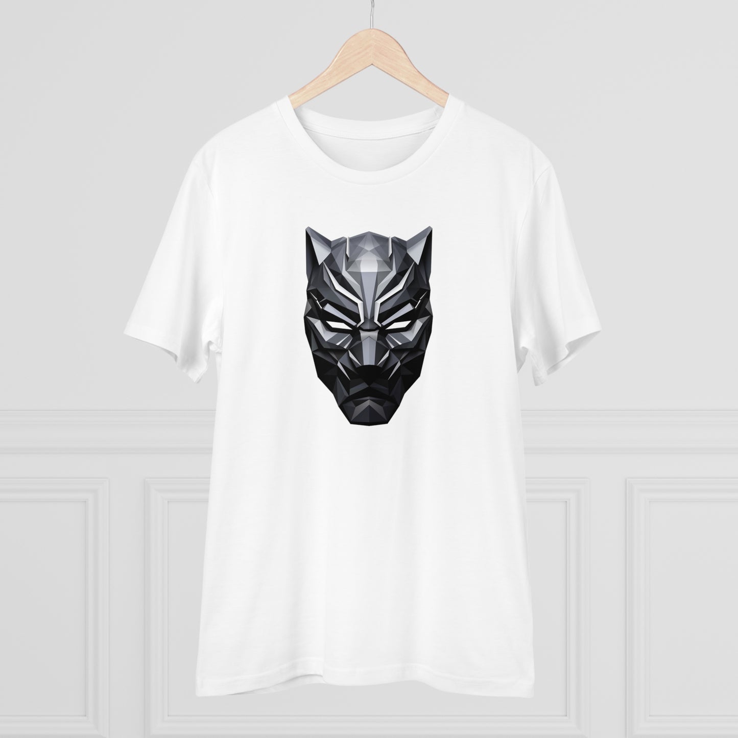 Black Panther Polygonal T-Shirt - Embrace Wakandan Vibes