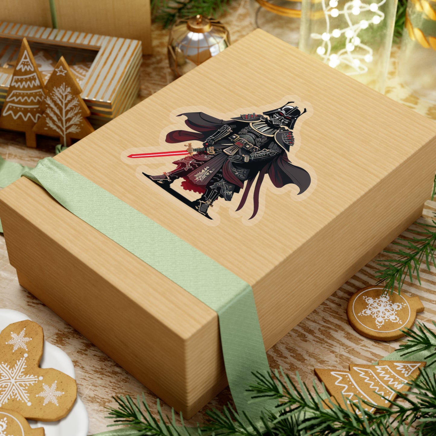 Darth Vader Samurai Sticker - Add Some Unique and Fierce Style to Your Tech -Star Wars
