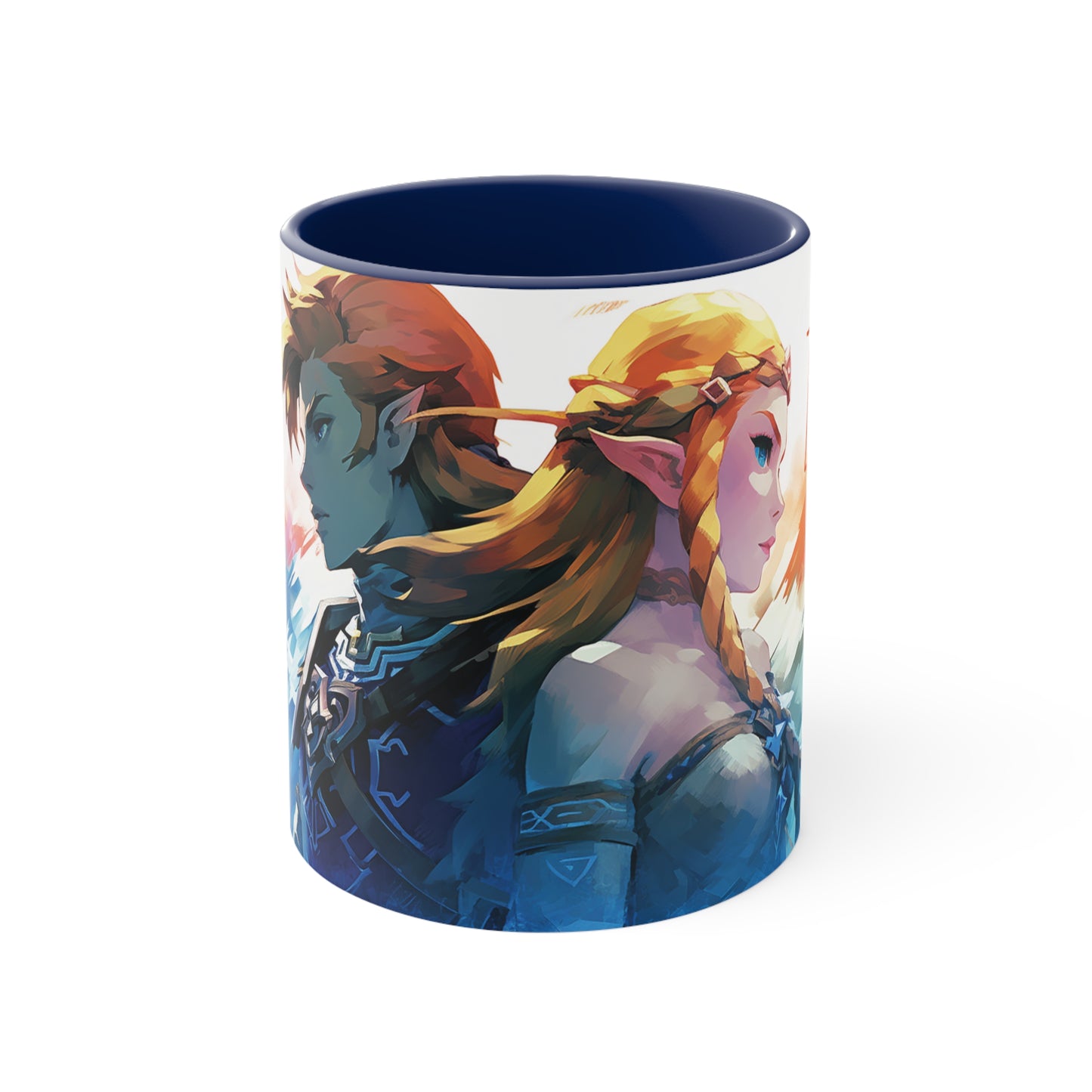 Zelda and Link Mug: The Legend Continues