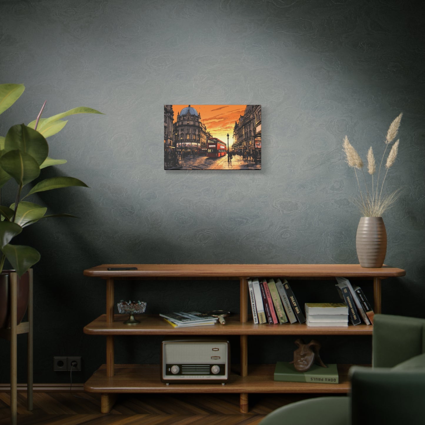 London Sunset Canvas - Immerse Yourself in the Timeless Beauty of the City