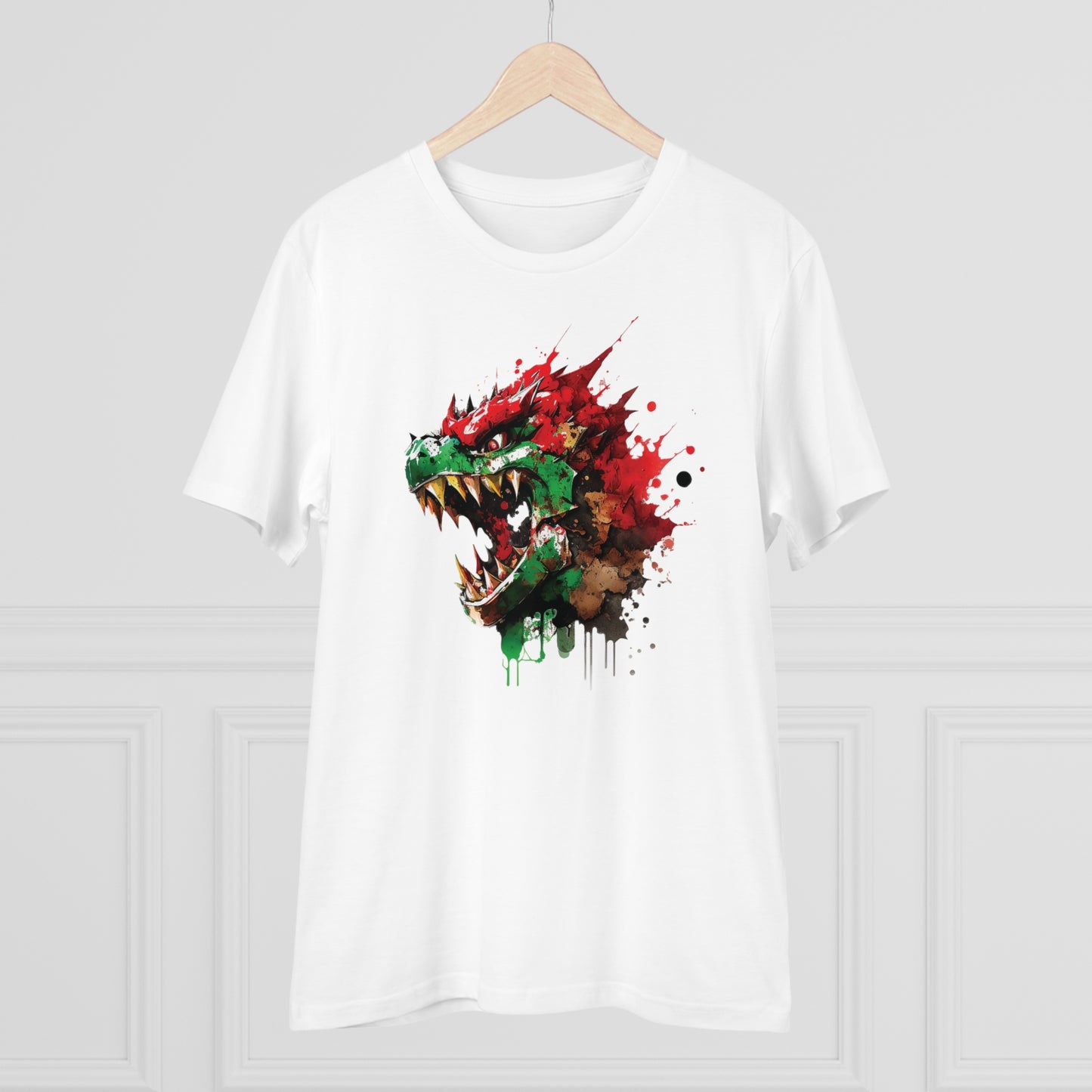 B-owser Unisex T-Shirt - Add Some Artistic and Sustainable Style to Your Wardrobe - Mario