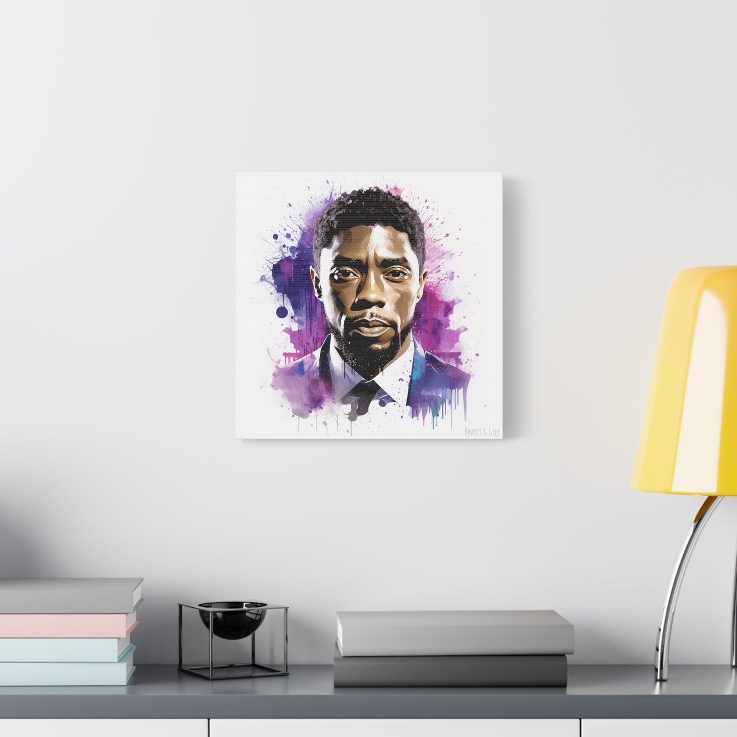 Chadwick Boseman Tribute Cotton Canvas