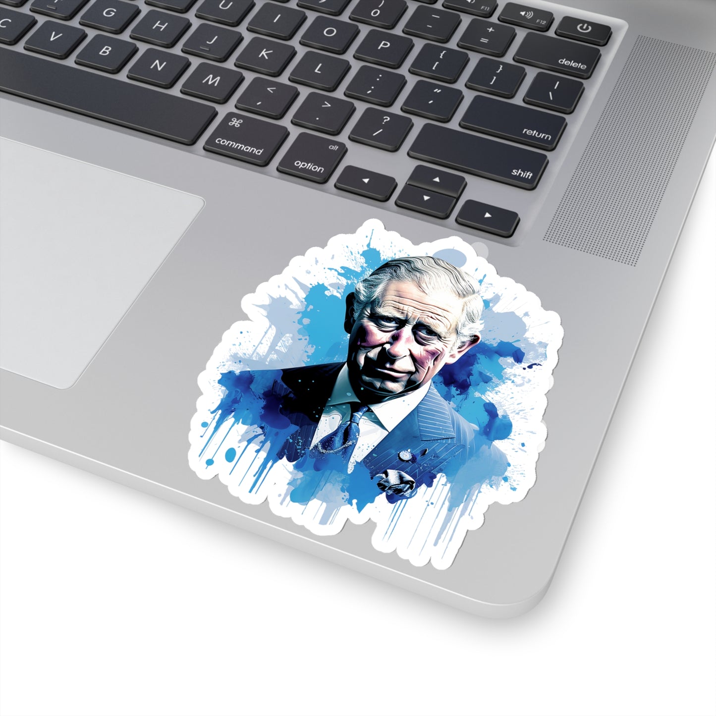 King Charles III Watercolor Legacy Sticker