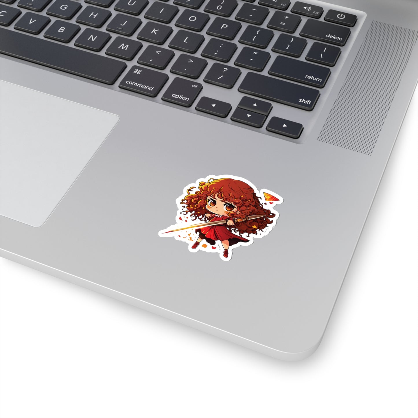 Hermione Granger Sticker ready for battle - Add Some Cute and Magical Style to Your Tech - Harry Potter