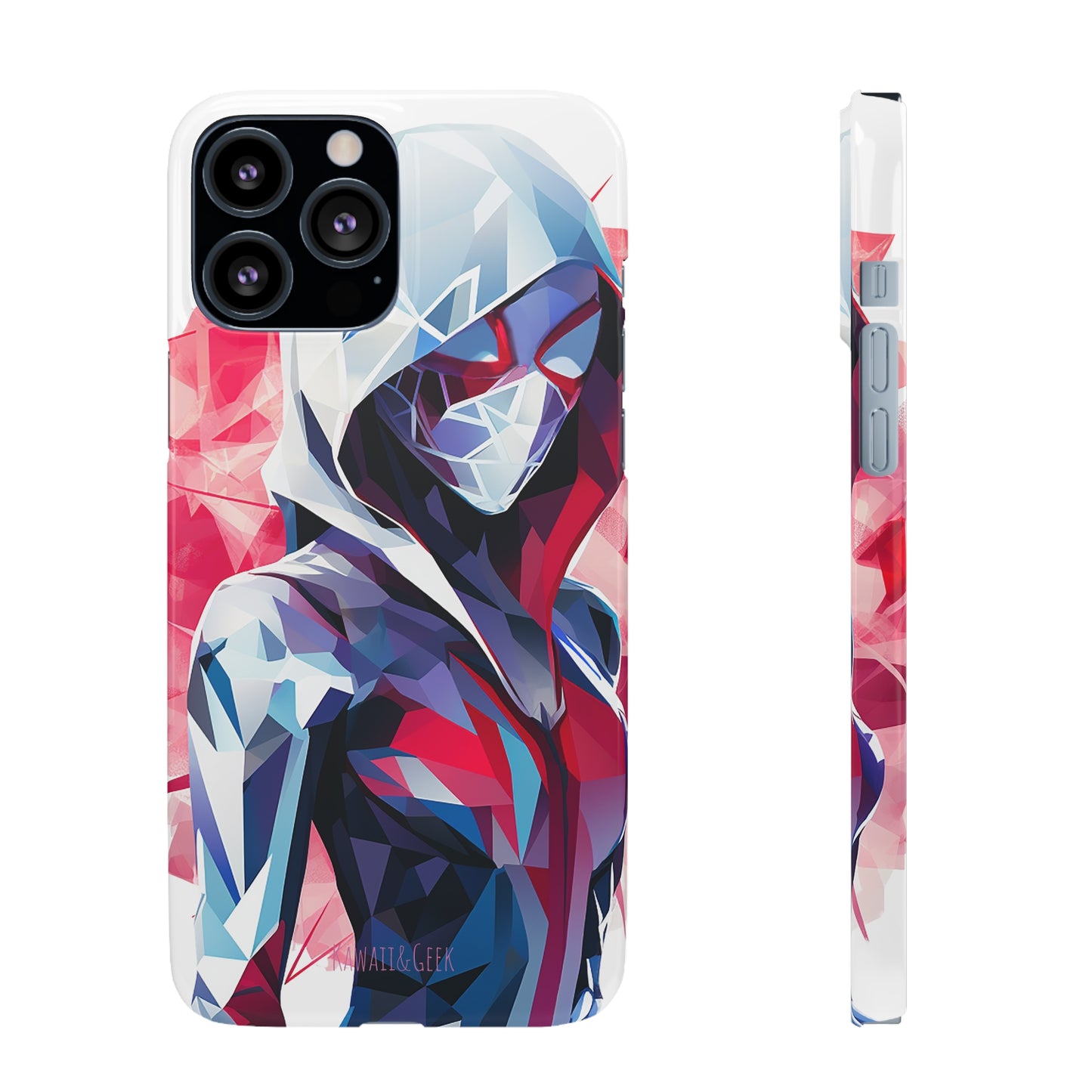 Spider Gwen Stacy Phone Case - Add Some Geometric and Heroic Style to Your Phone - Miles Morales