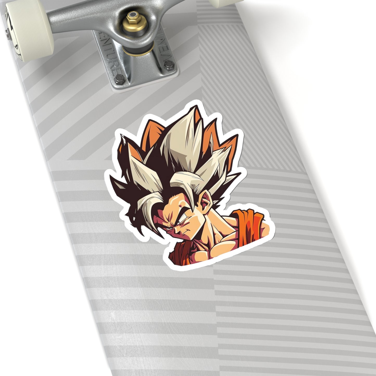 San Goku Sticker - Add Some Powerful and Intense Style to Your Tech- Dragon Ball