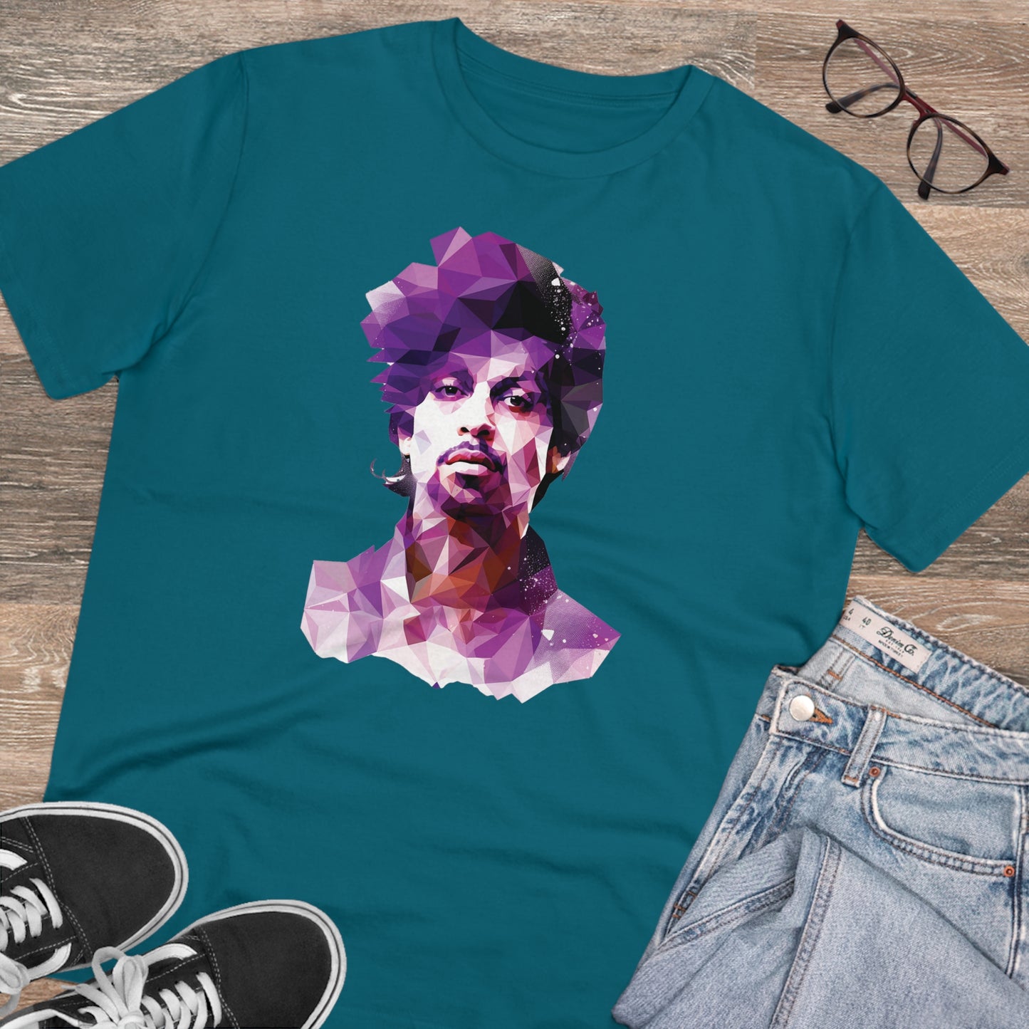Prince Polygonal T-Shirt - Embrace Iconic Music
