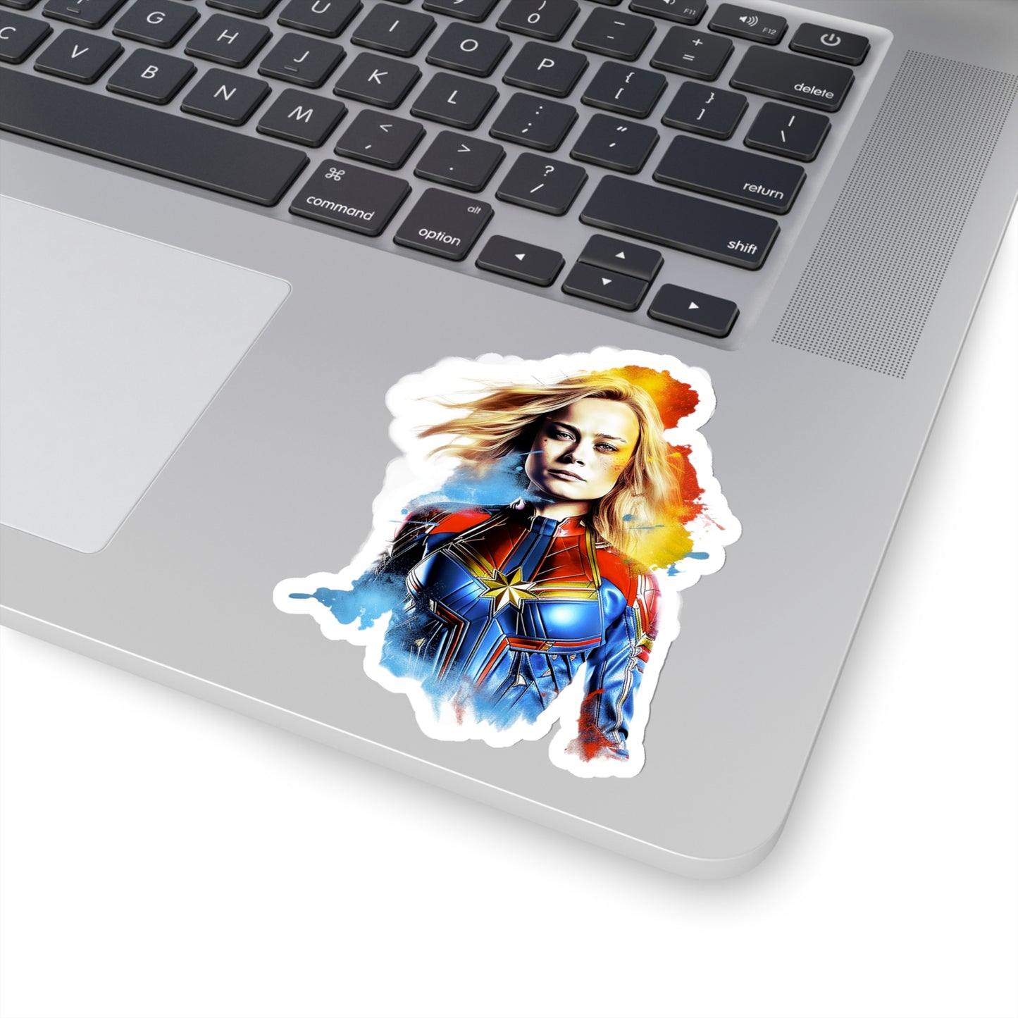Captain Marvel Sticker - Unleash the Power of Feminine Strength