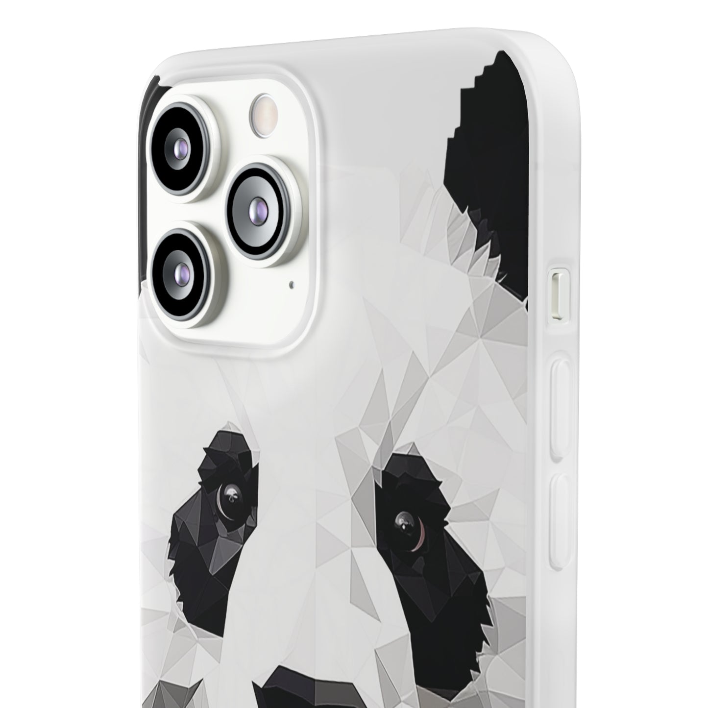 Cute Polygonal Panda Flexi phone Case - Protect Your Phone with Some Unique and Adorable Style