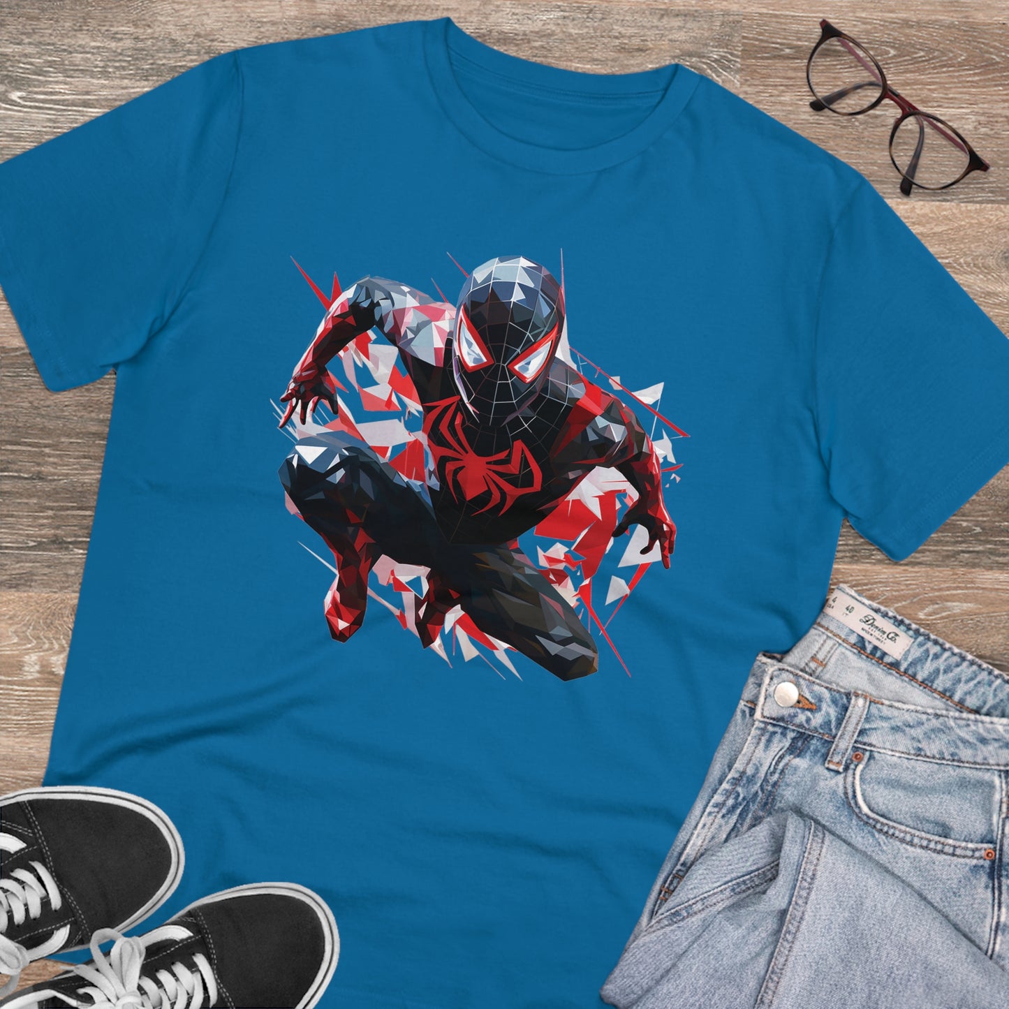 Miles Morales Polygonal T-Shirt - Embrace the Ultimate Style
