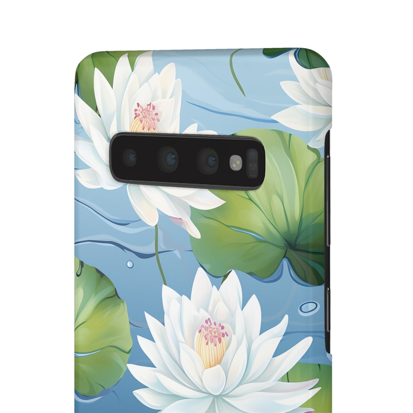 Elegant Water Lilies: Premium Phone Case