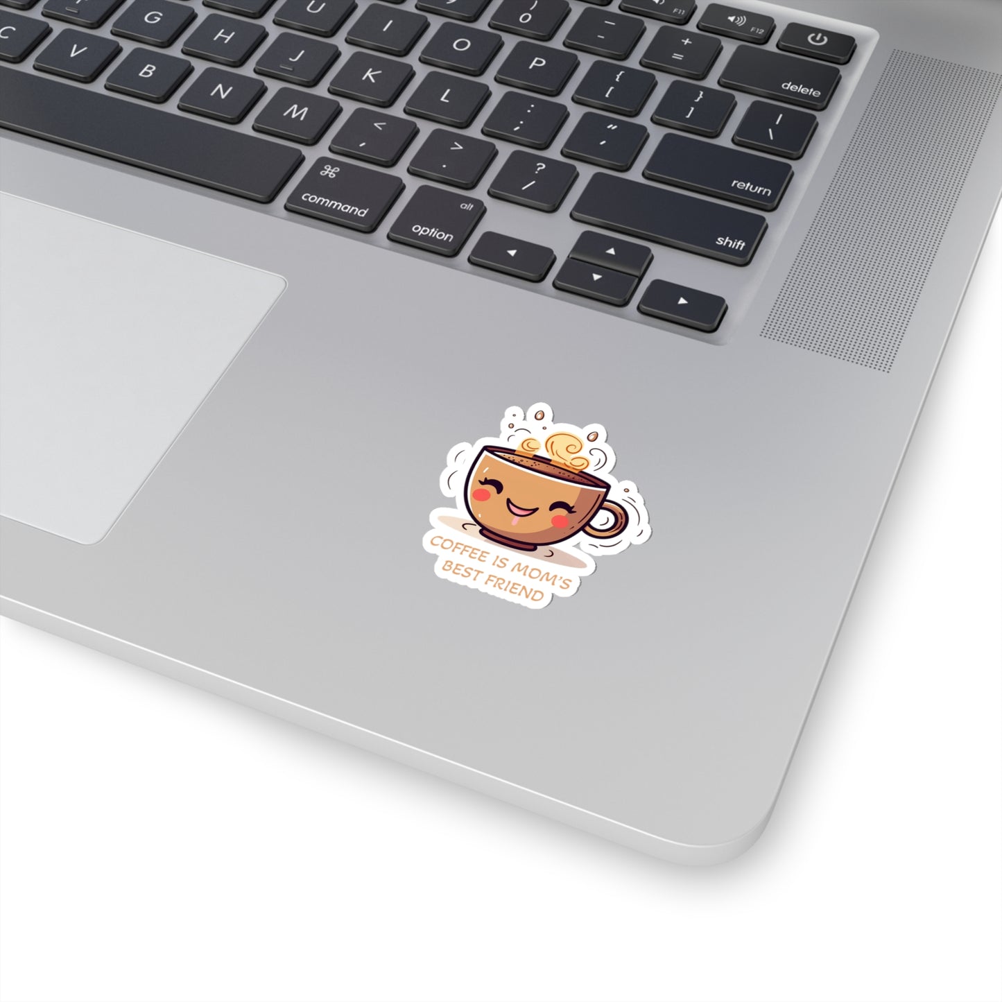Coffee is Mum's Best Friend Sticker - Celebrate Mother's Day with a Heartwarming Message