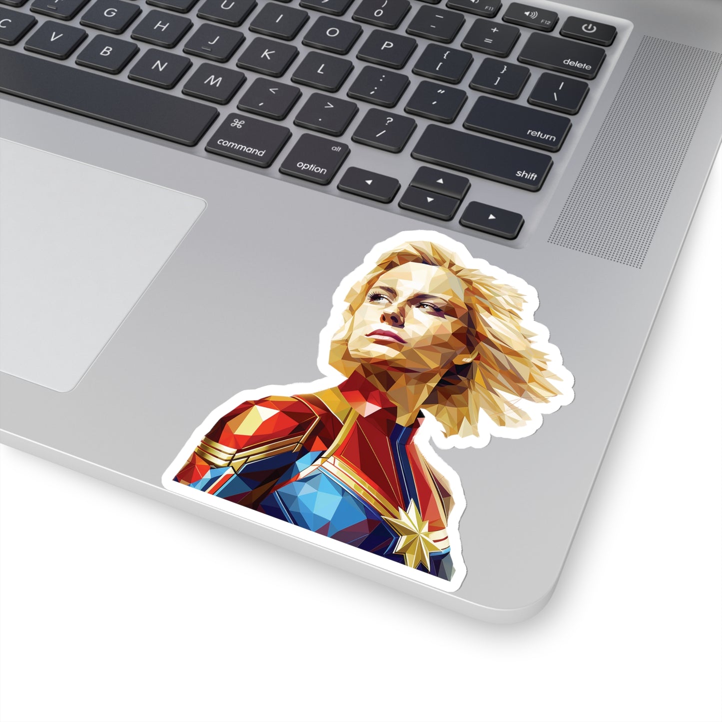 Captain Marvel Sticker - Unleash Cosmic Power