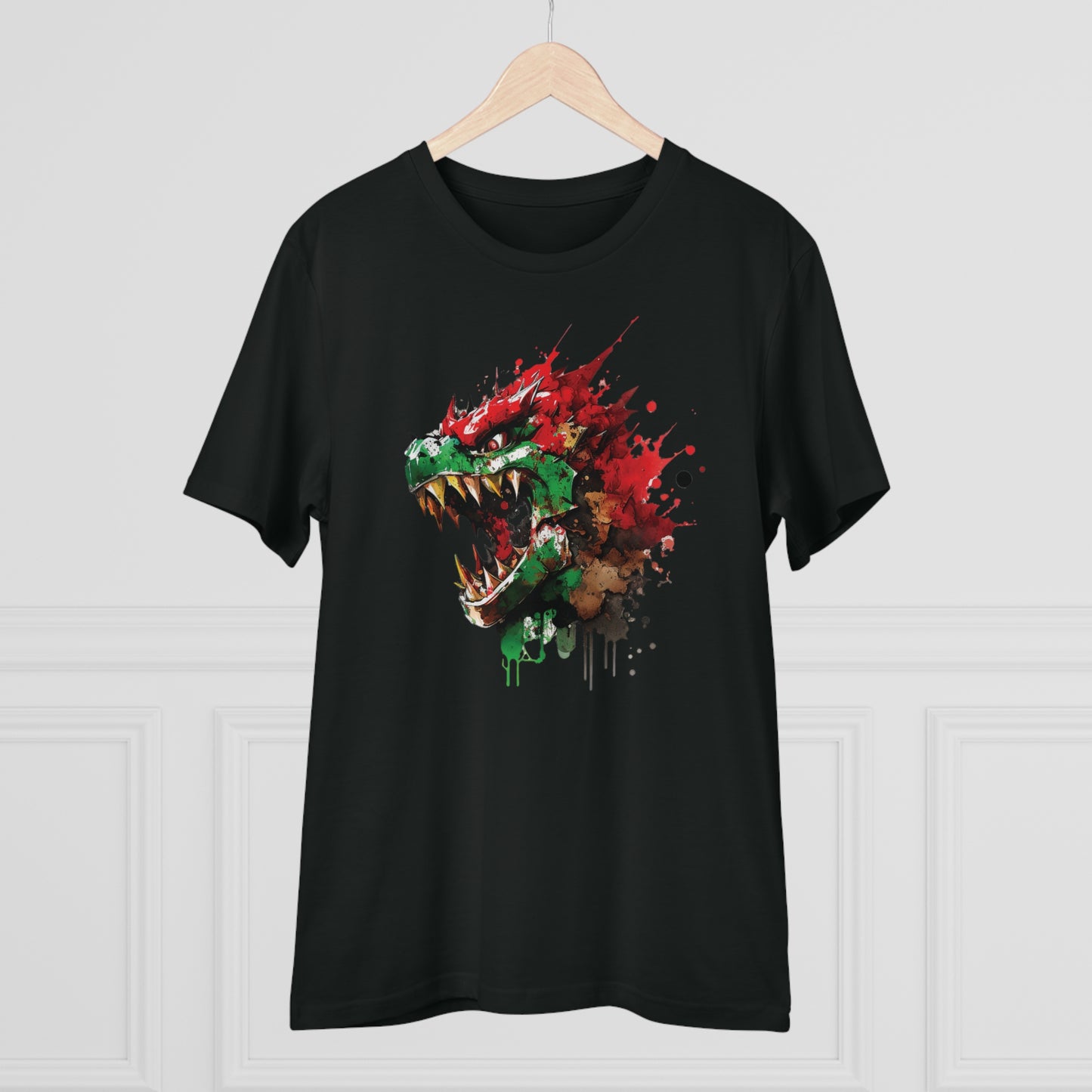 B-owser Unisex T-Shirt - Add Some Artistic and Sustainable Style to Your Wardrobe - Mario