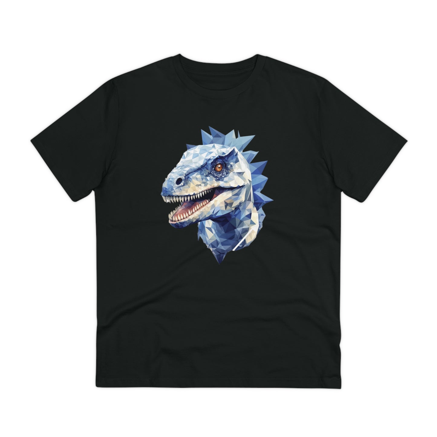 Velociraptor Polygonal T-Shirt - Embrace Fierce Jurassic Style