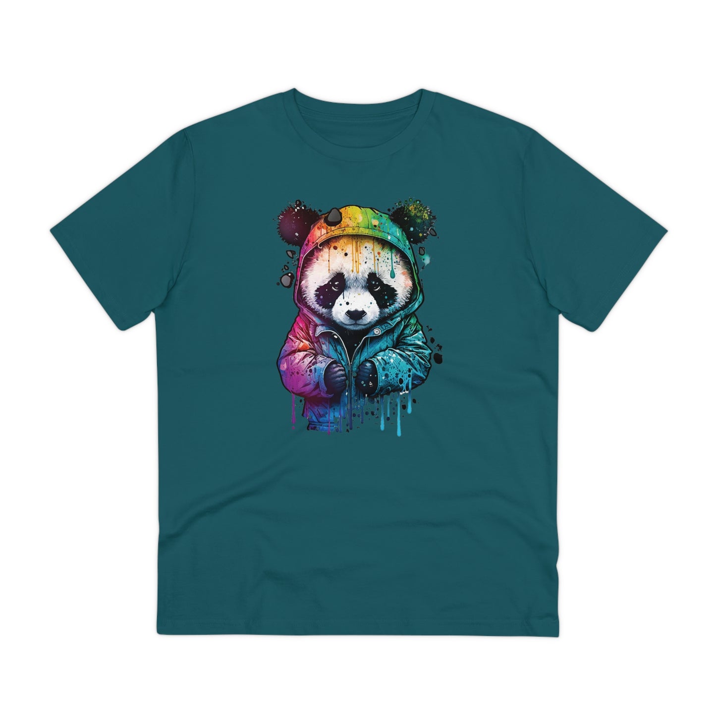 Panda Organic Unisex T-Shirt - Add Some Fun and Eco-Friendly Style to Your Wardrobe