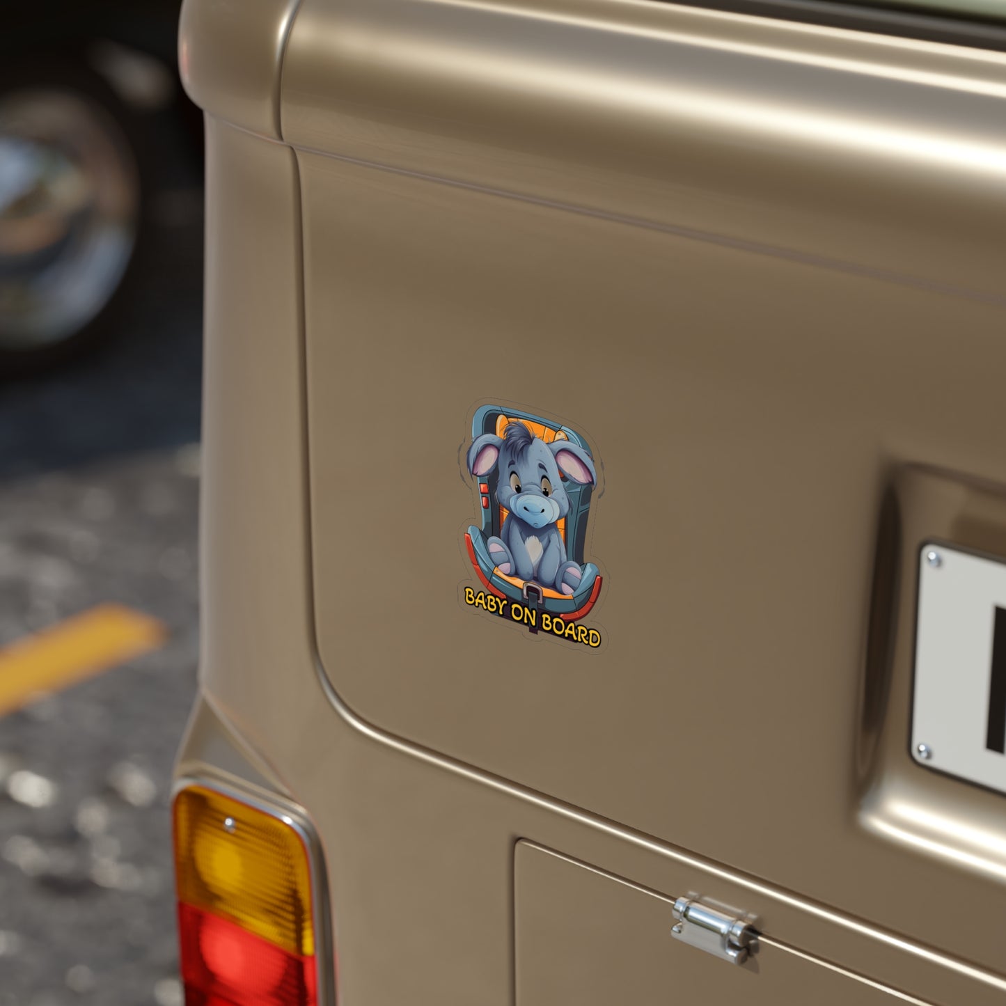 Baby on Board car Sticker - Eeyore - Whimsical Companion Onboard