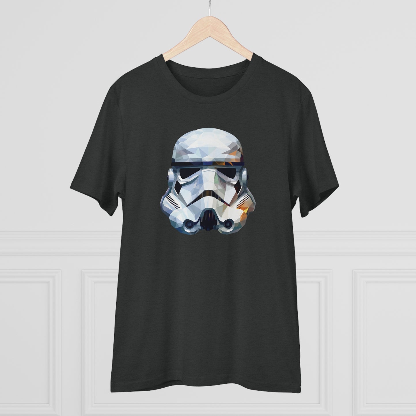 Stormtrooper Polygonal T-Shirt - Embrace Galactic Precision - Star Wars
