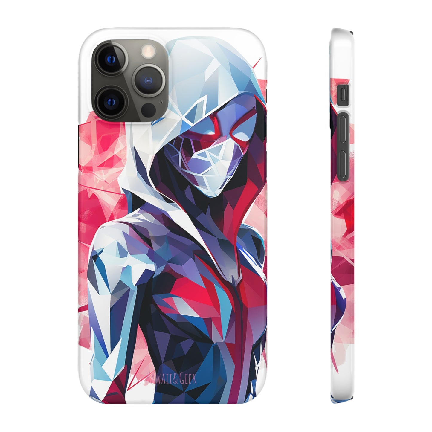 Spider Gwen Stacy Phone Case - Add Some Geometric and Heroic Style to Your Phone - Miles Morales