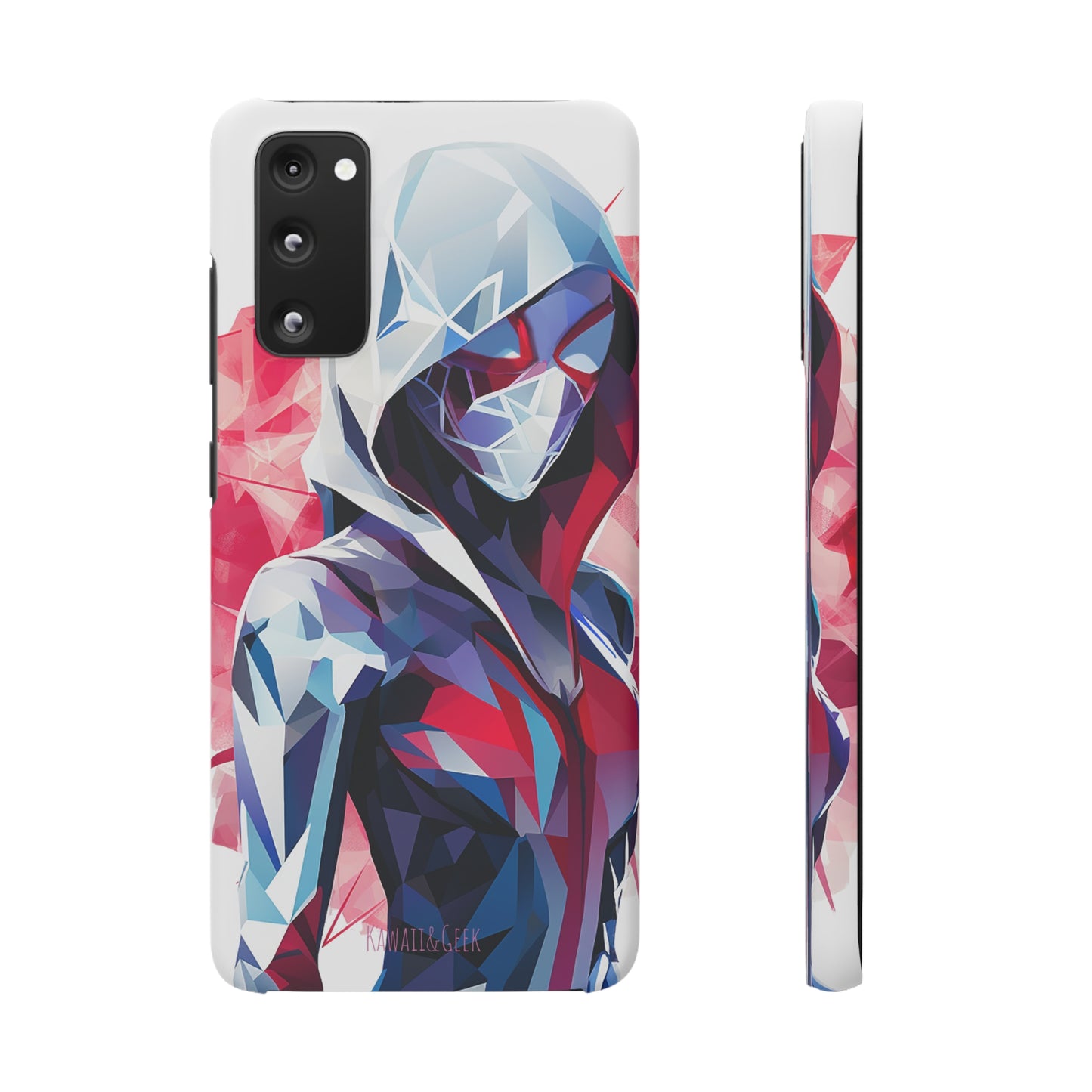 Spider Gwen Stacy Phone Case - Add Some Geometric and Heroic Style to Your Phone - Miles Morales