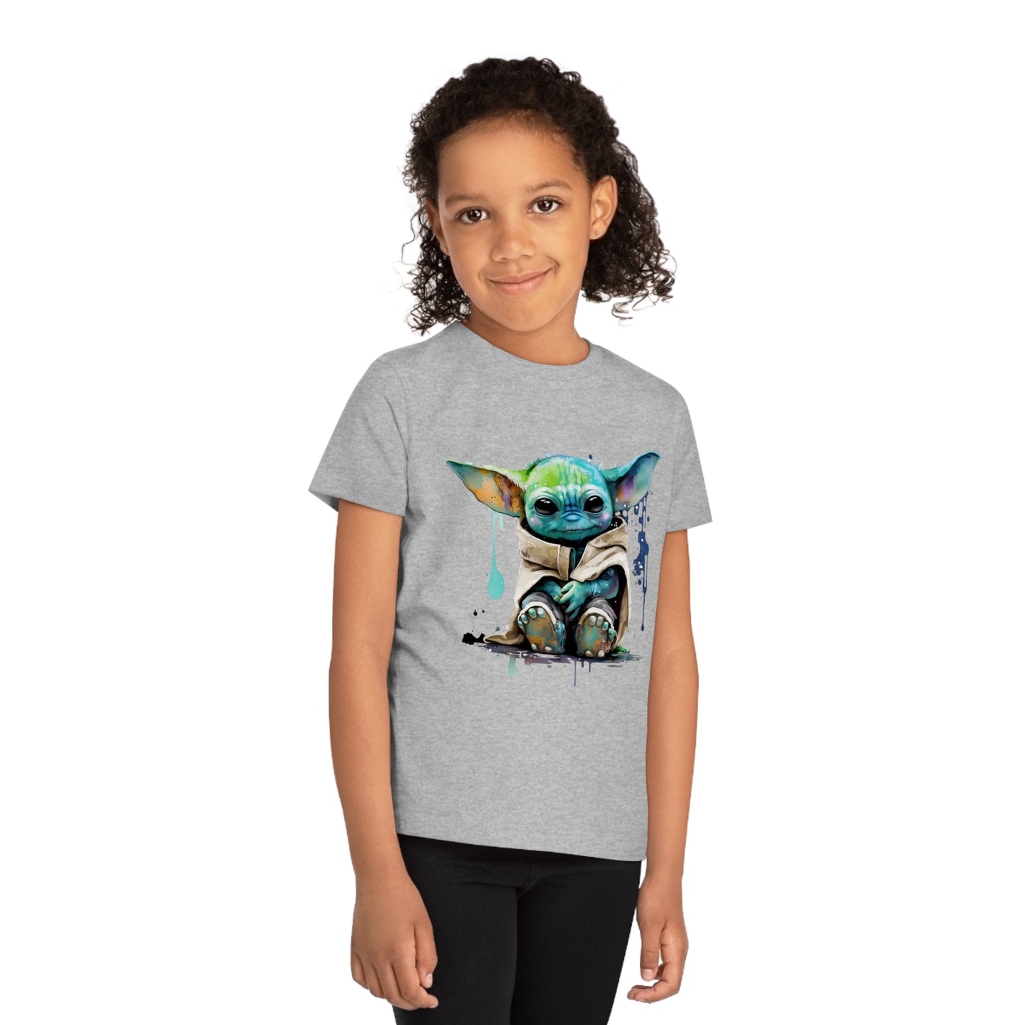 Baby Yoda Kids T-Shirt - Embrace Cuteness and Eco-Friendly Fashion