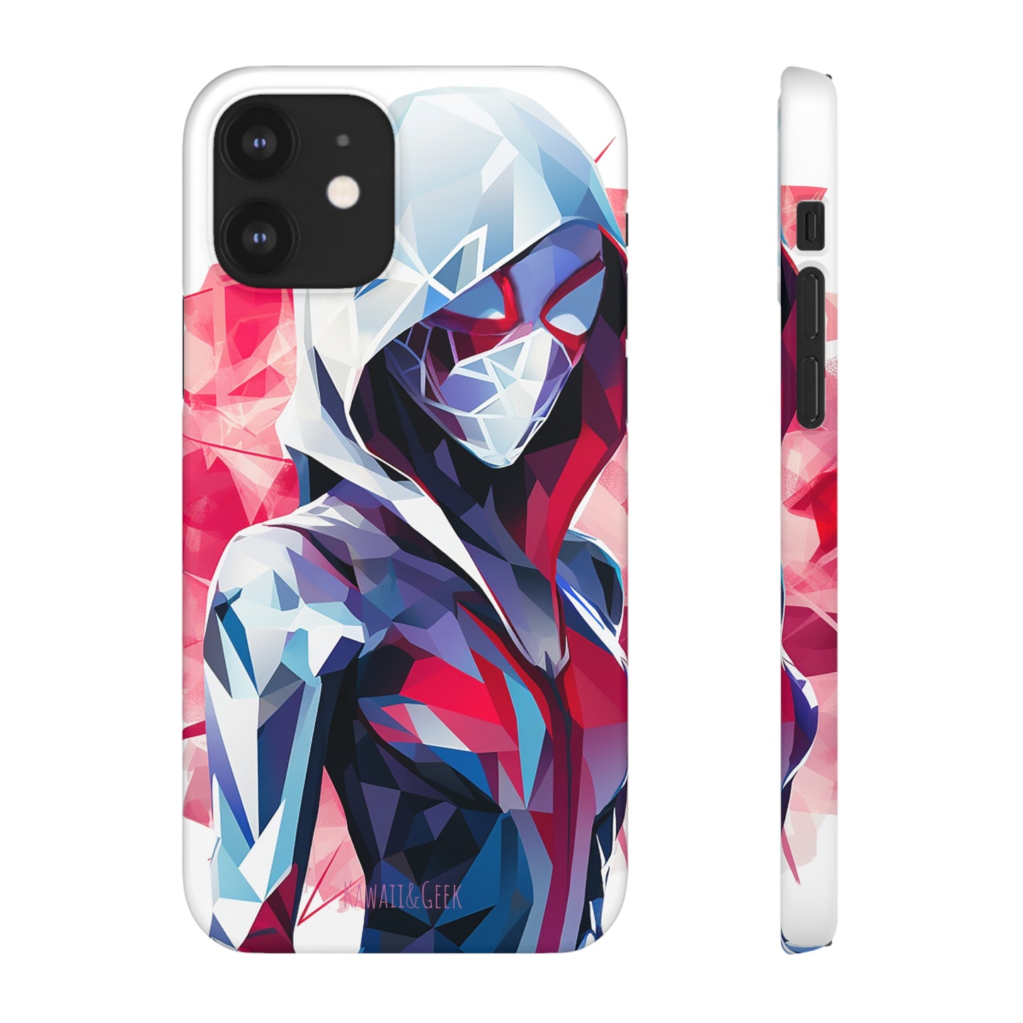 Spider Gwen Stacy Phone Case - Add Some Geometric and Heroic Style to Your Phone - Miles Morales