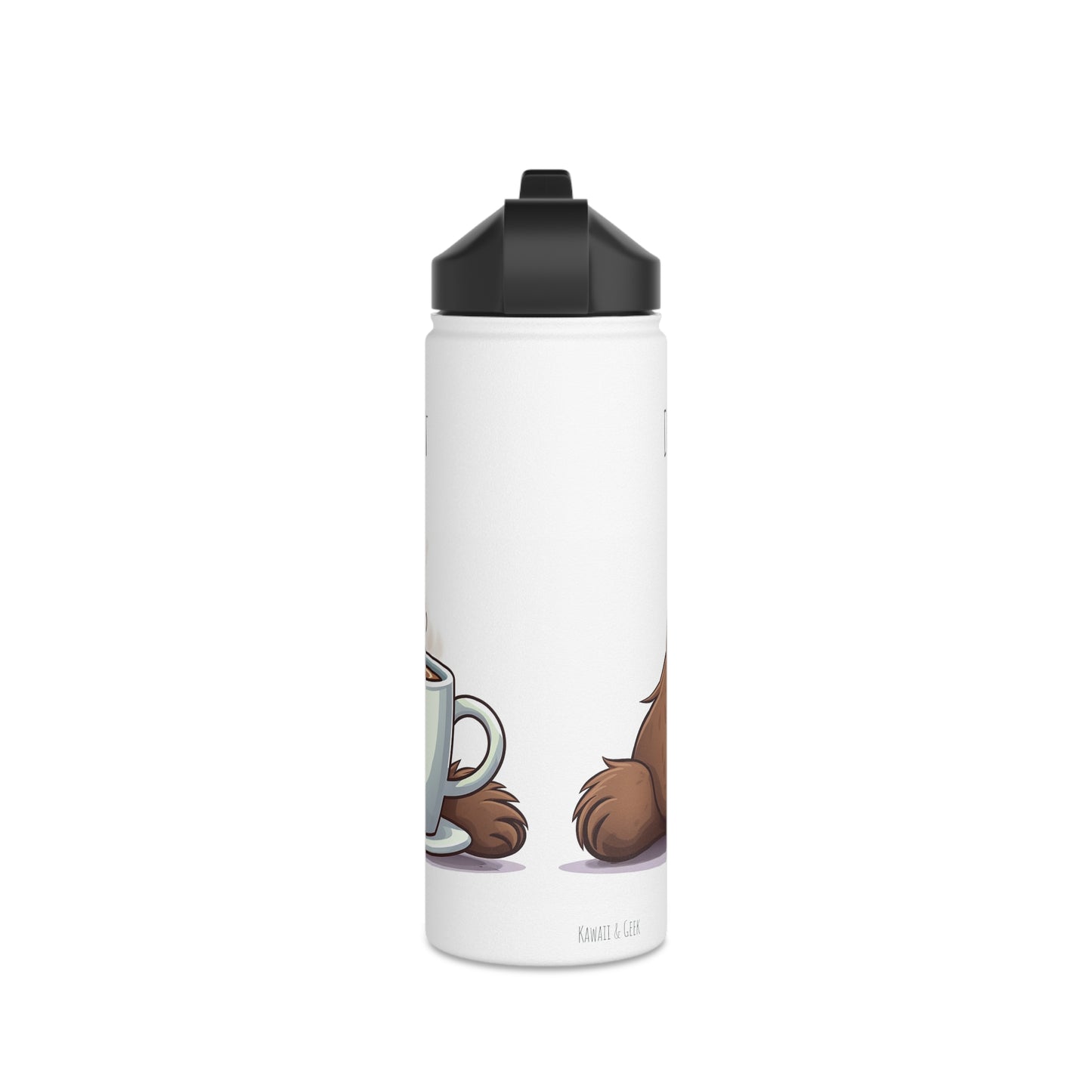 Lazy Sloth Stainless Steel Bottle: Cool & Cozy
