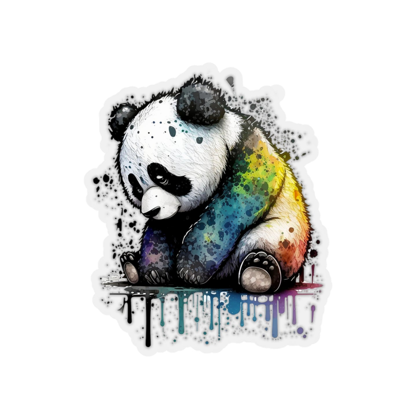 Panda Sticker - Add Some Adorable and Unique Style to Your Tech