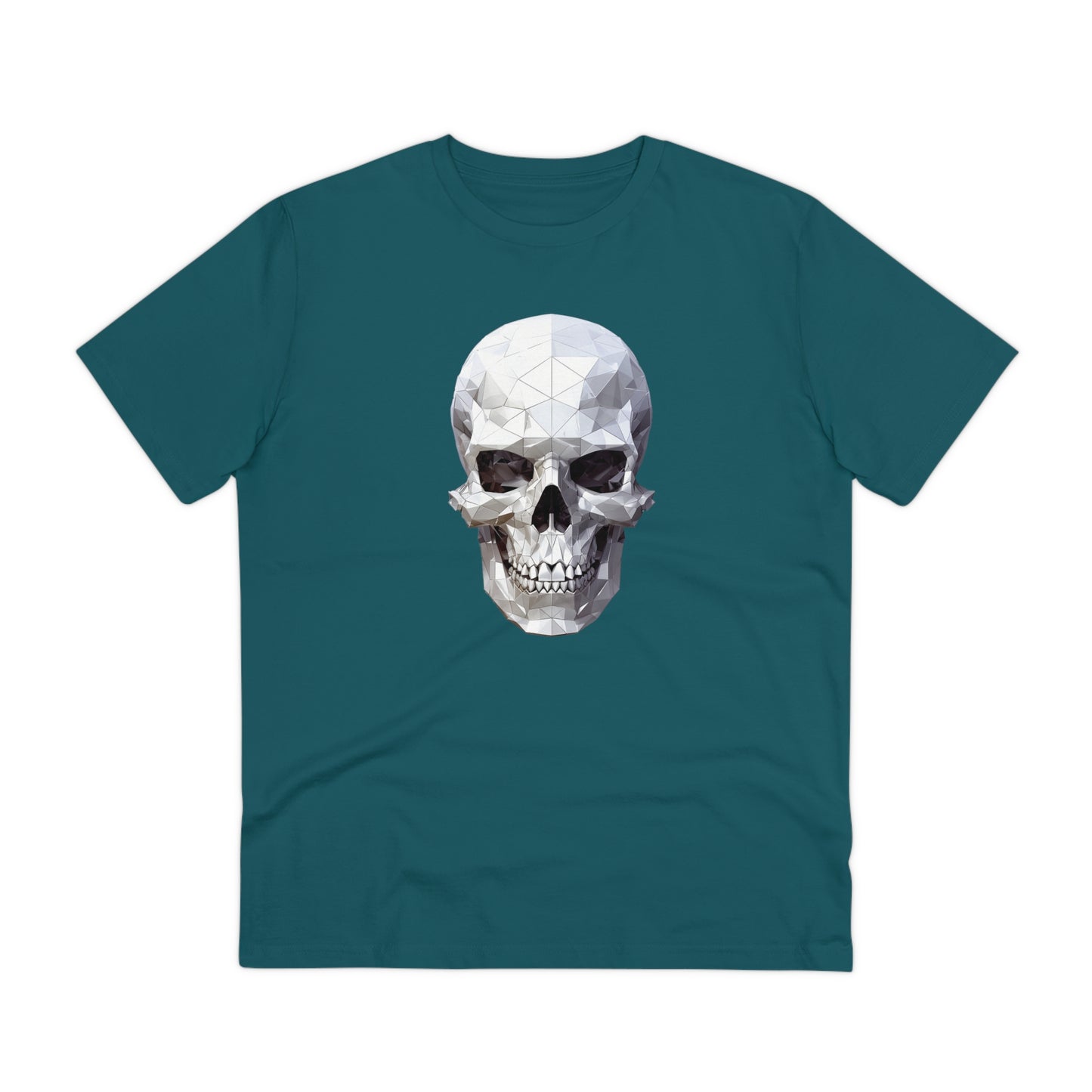 Skull Polygonal T-Shirt - Embrace Edgy Style