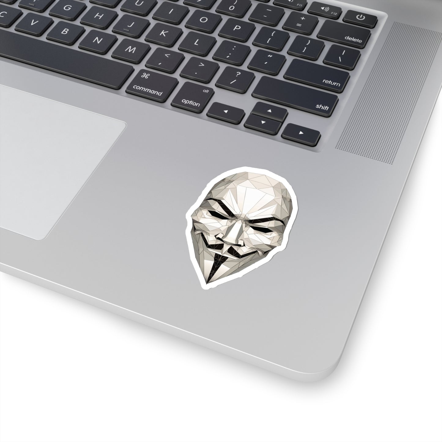 V for Vendetta Mask Sticker - Embrace Freedom's Masked Avenger