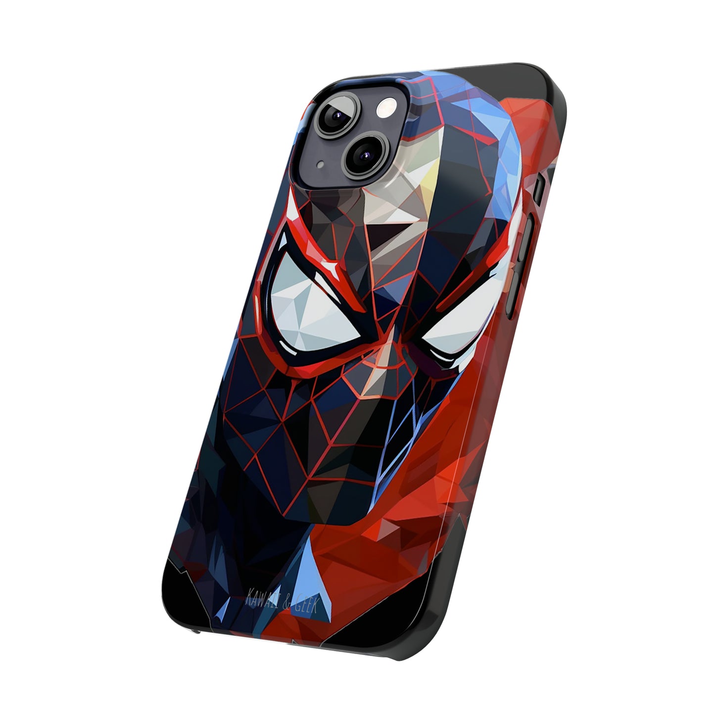 Miles Morales Slim Phone Case iPhone 15 Compatible - Embrace Superhero Style - Spider Man