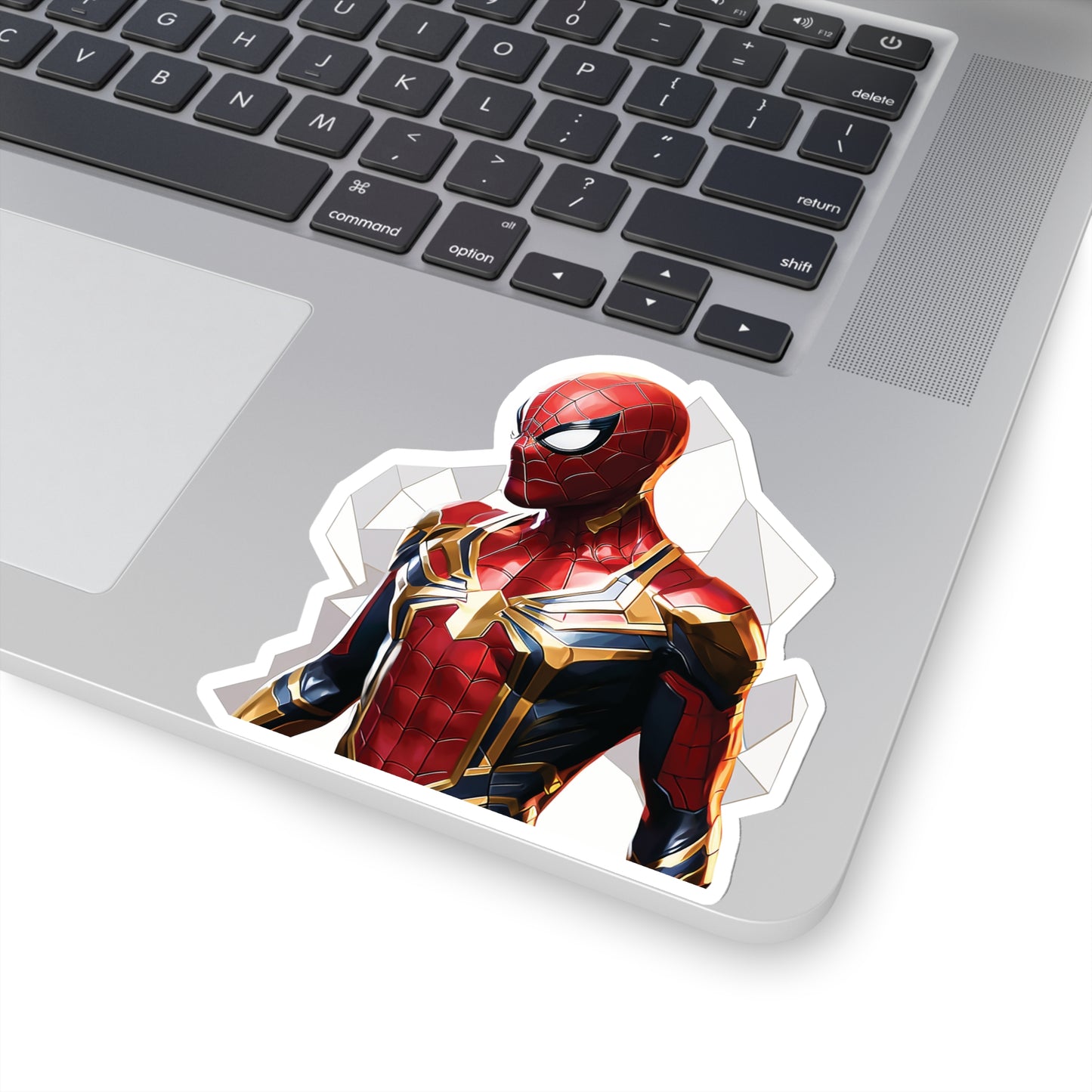 Spider Man Sticker in Iron Spider armor - Superhero Styling with a Modern Twist