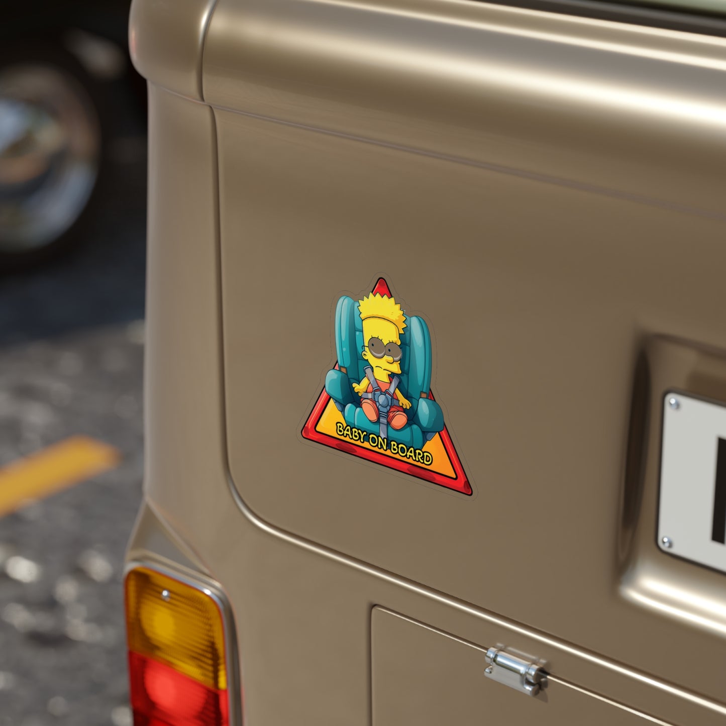 Baby on Board Car Sticker - Simpson - Adventure Awaits