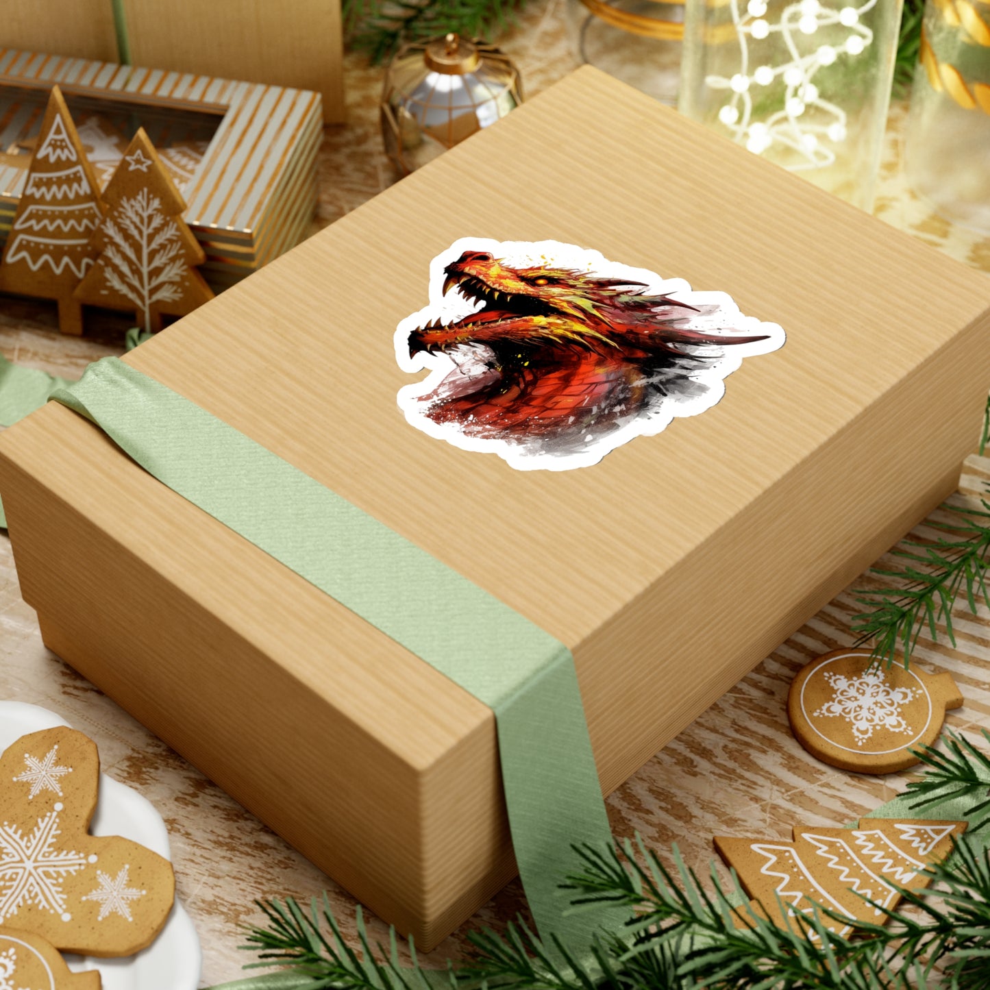 Dragon Sticker - Unleash the Power and Beauty of Mythical Creatures