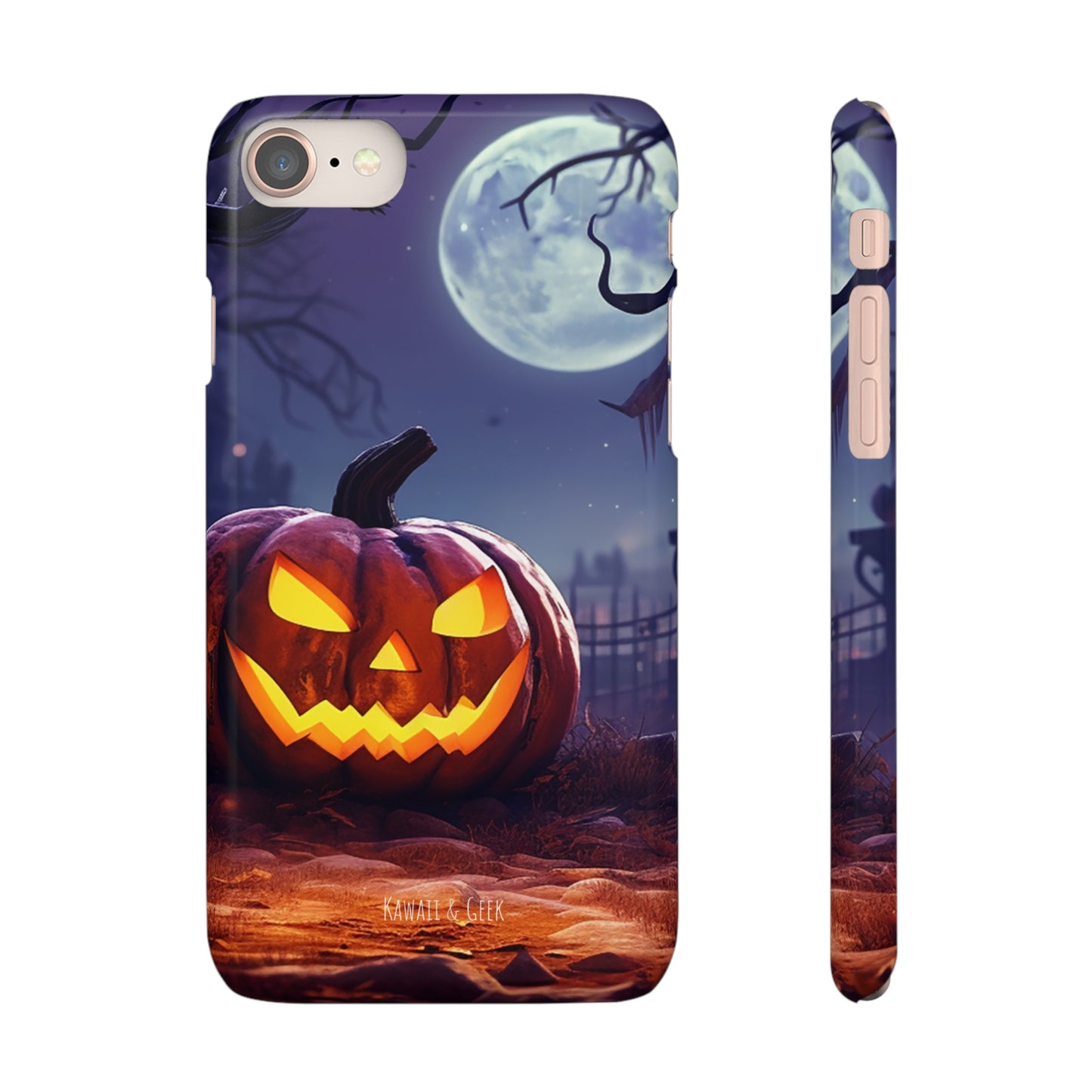 Halloween Pumpkin Design Premium Phone Case