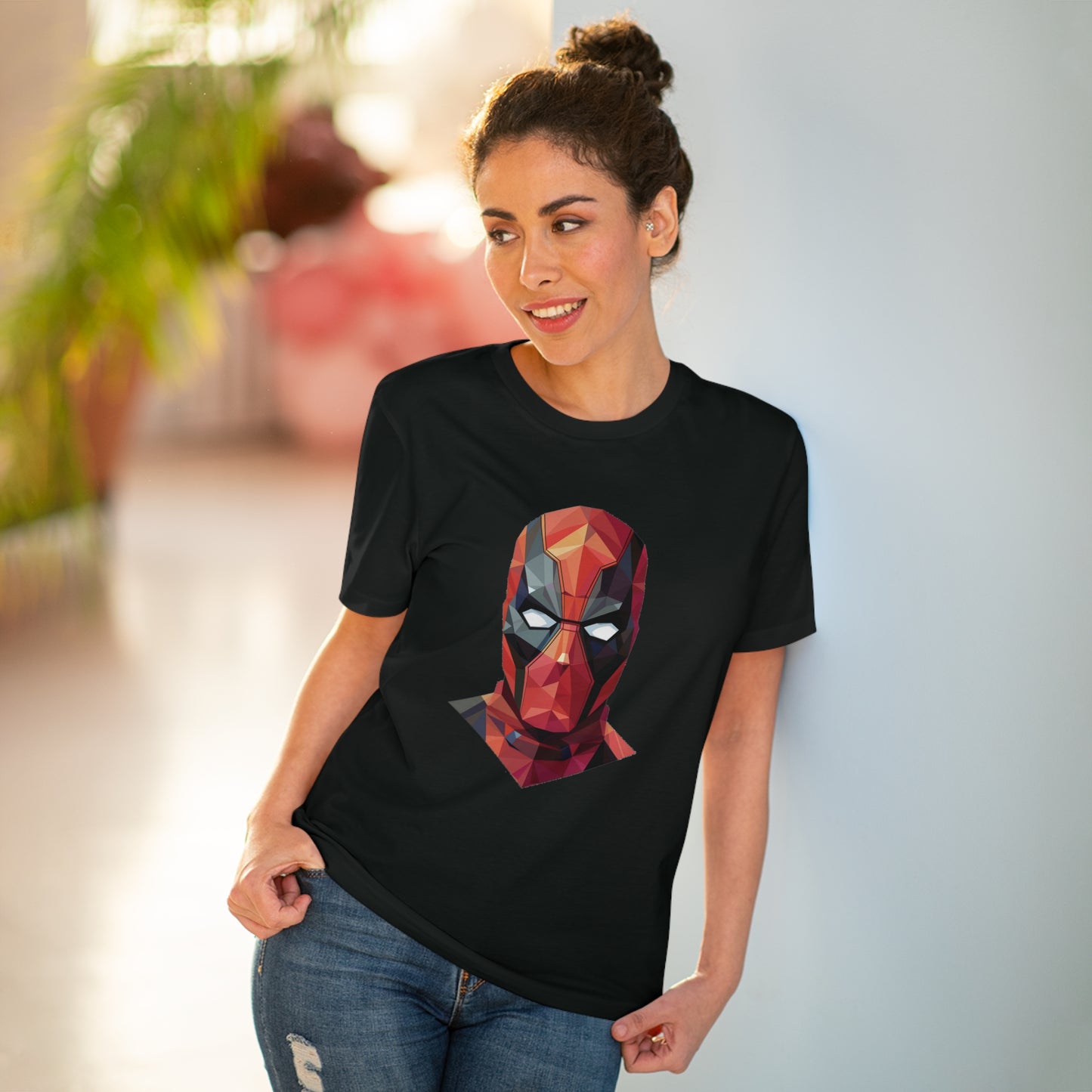Deadpool Polygonal T-Shirt - Embrace Mercenary Style