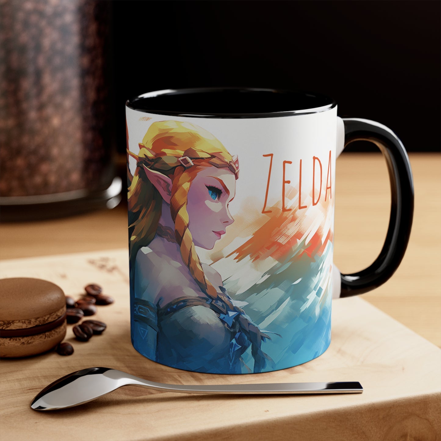 Zelda and Link Mug: The Legend Continues
