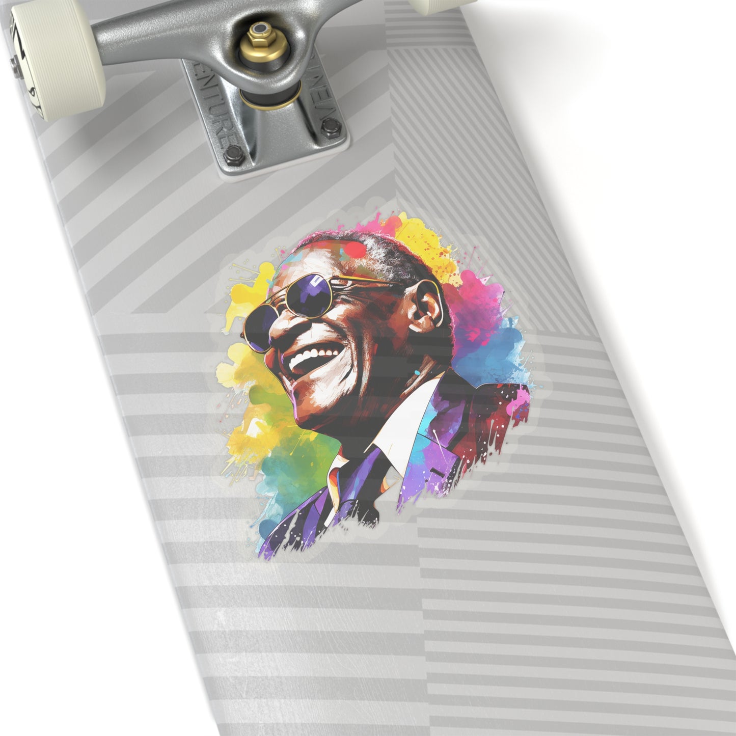 Ray Charles Watercolor-Style Sticker