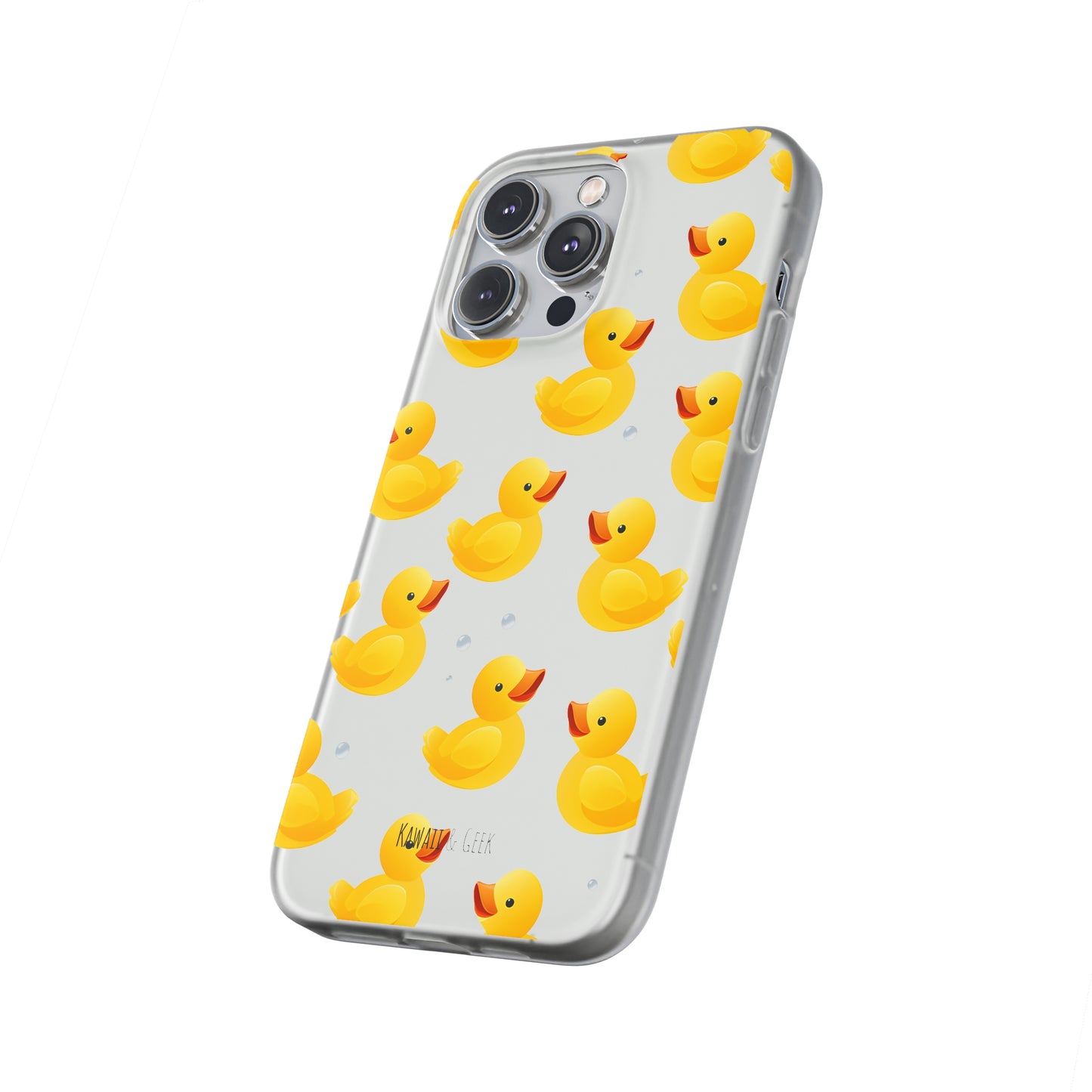 Vibrant Yellow Duck Flexi Phone Case