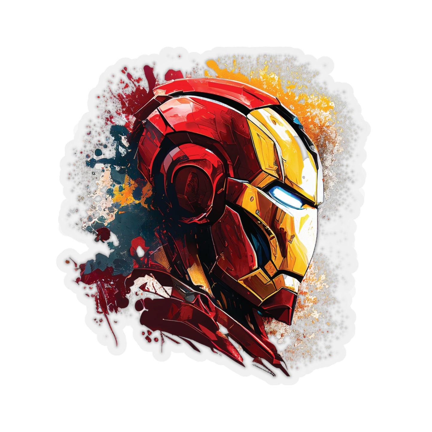 Iron Man Sticker - Perfect for Your Macbook or Smartphone - Marvel Avengers