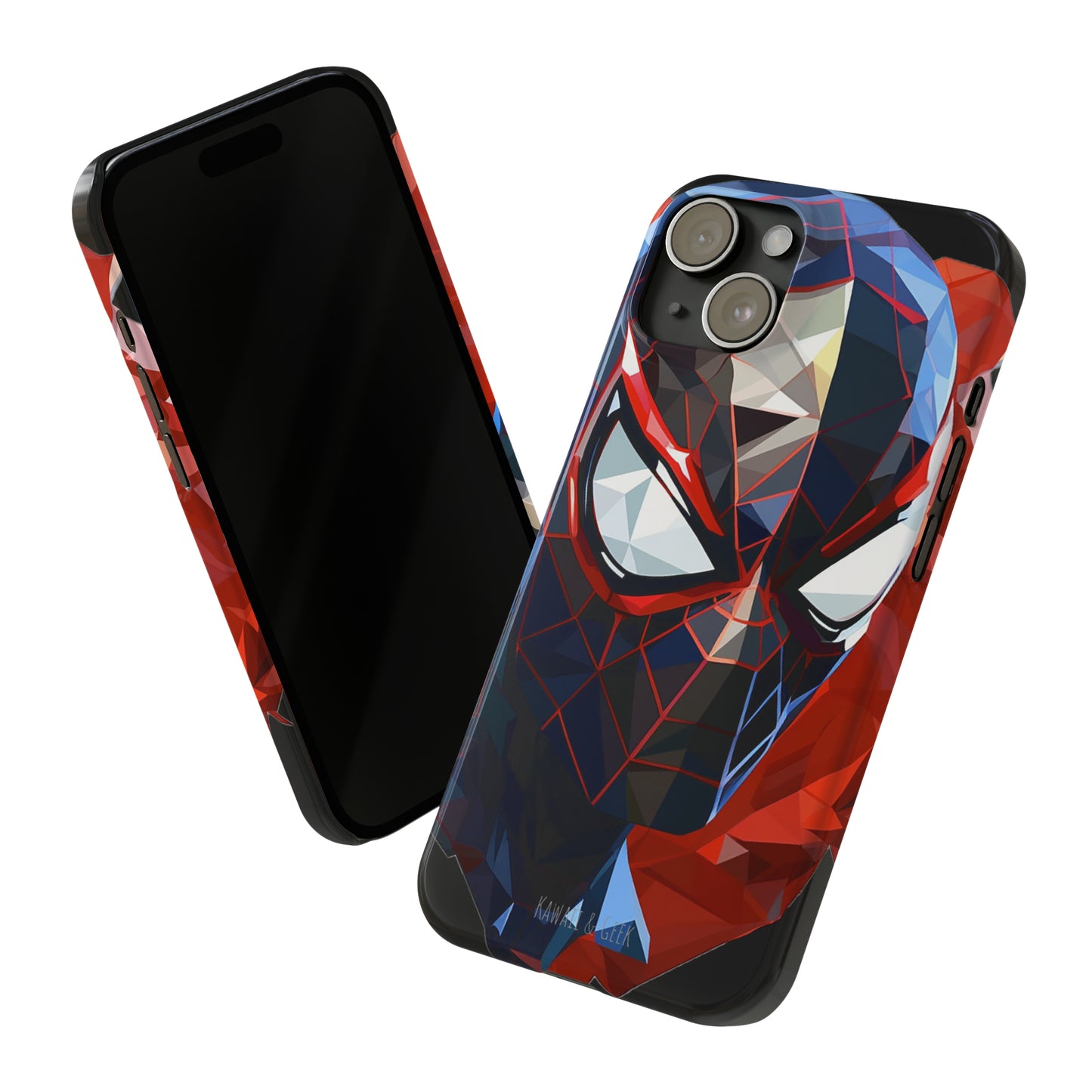 Miles Morales Slim Phone Case iPhone 15 Compatible - Embrace Superhero Style - Spider Man