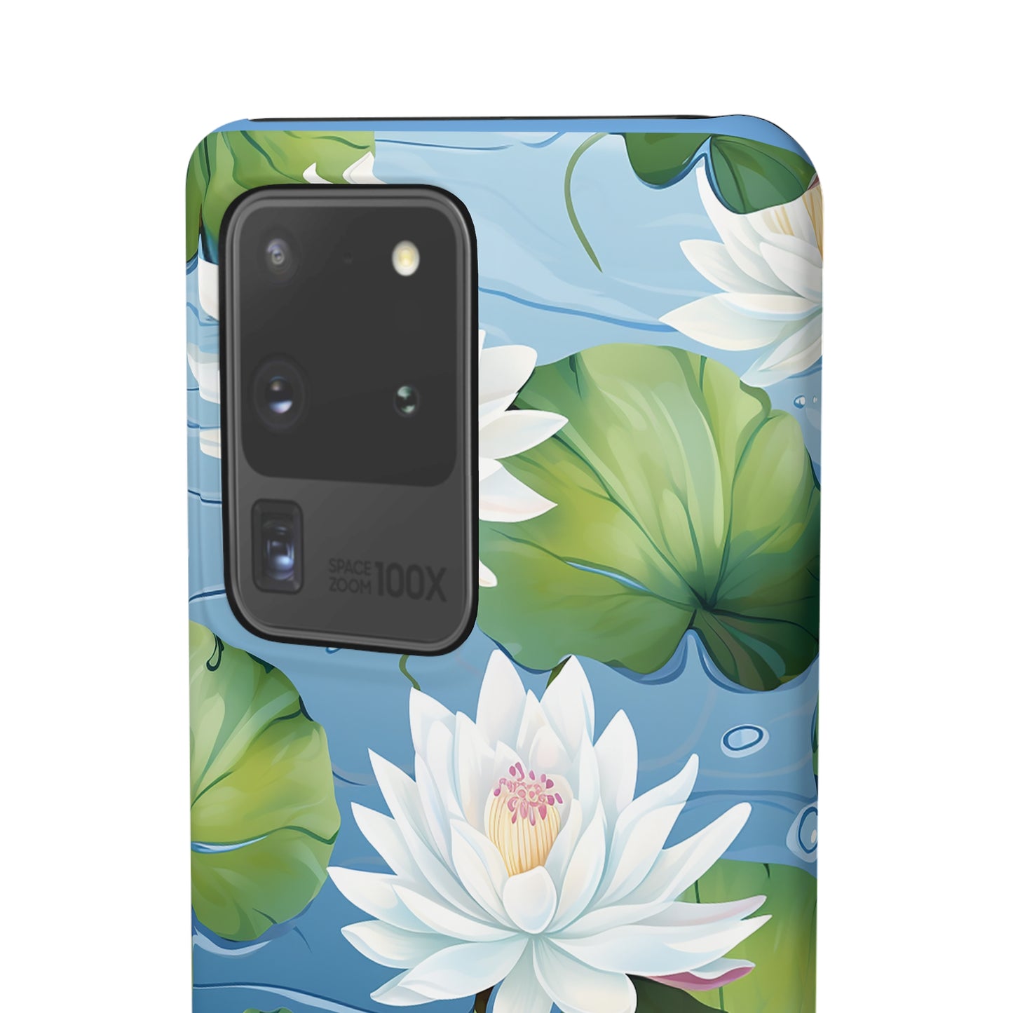 Elegant Water Lilies: Premium Phone Case
