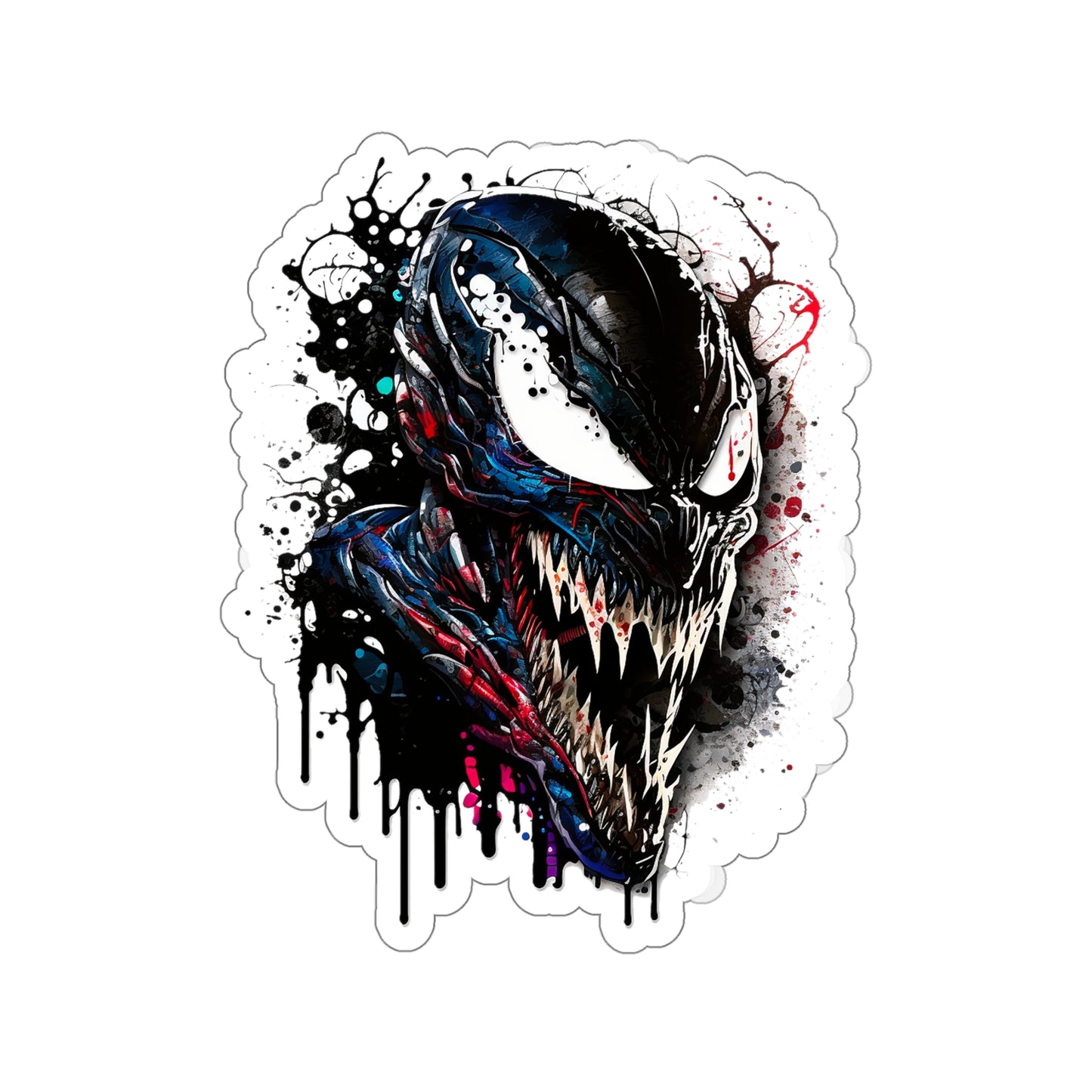 Venom Sticker - Add Some Dark and Unique Style to Your Tech