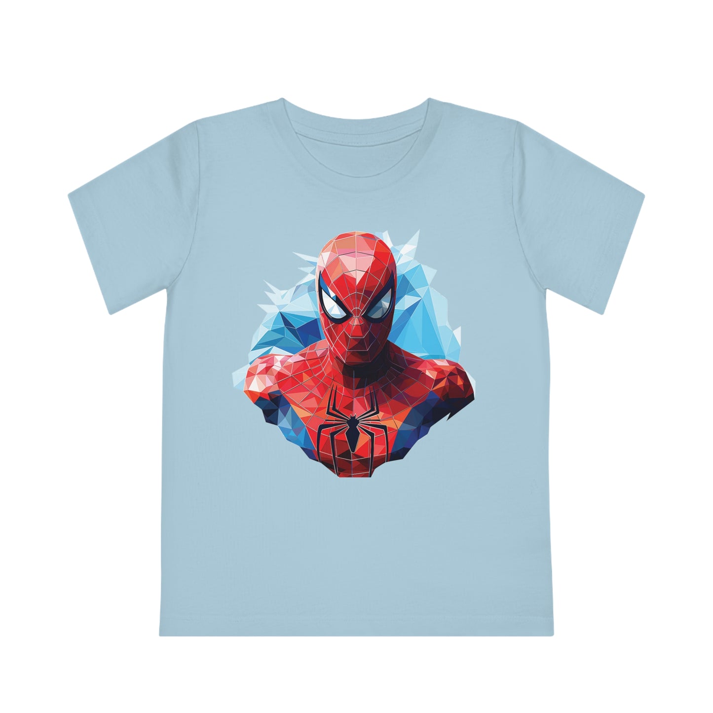 Spider-Man Polygonal Kids T-Shirt - Embrace Web-Slinging Adventure
