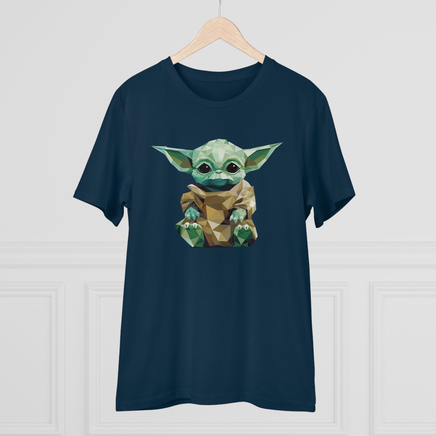 Baby Yoda Grogu Polygonal T-Shirt - Embrace Adorable Force - Star Wars