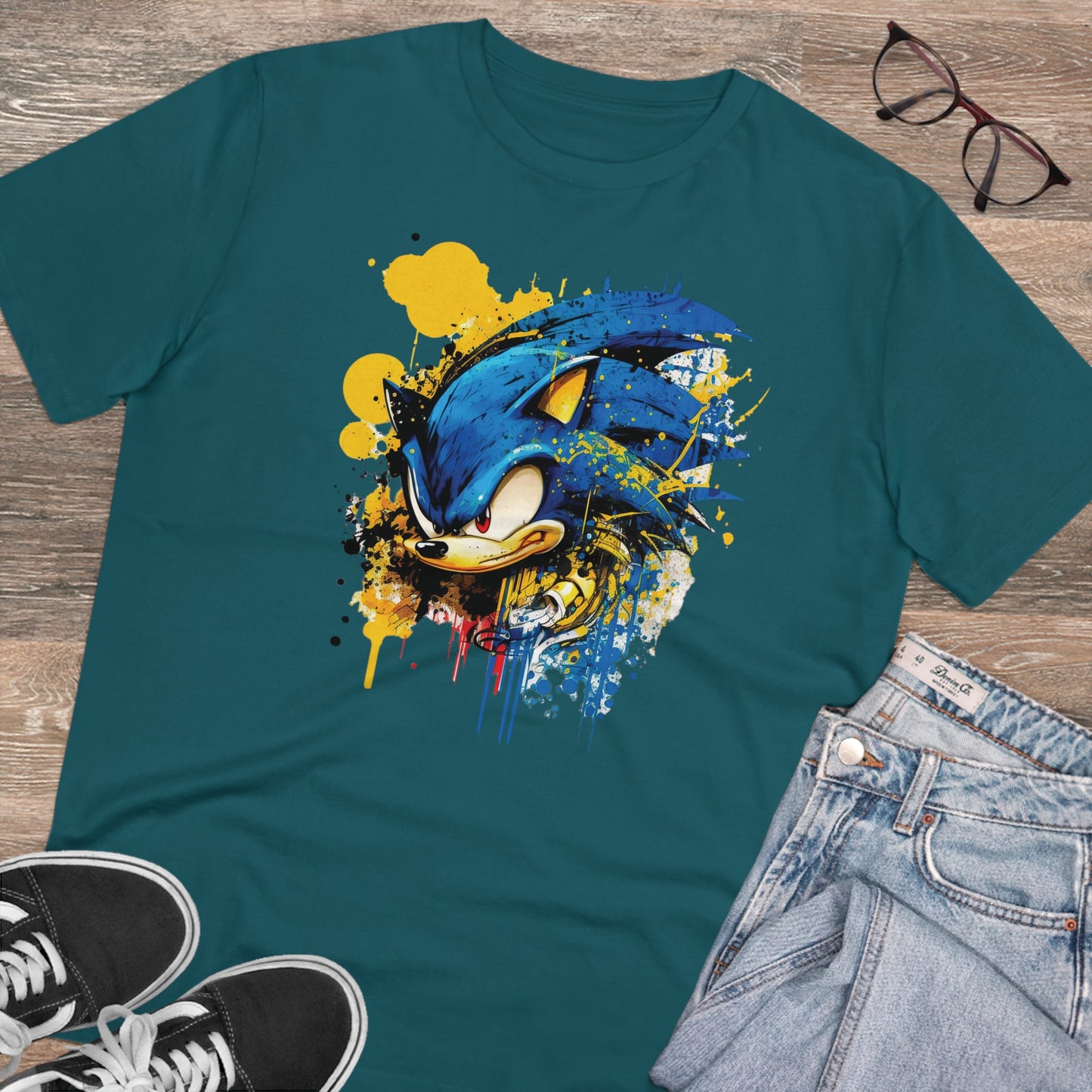Sonic T-Shirt - Add Some Eco-Friendly and Colorful Style to Your Wardrobe